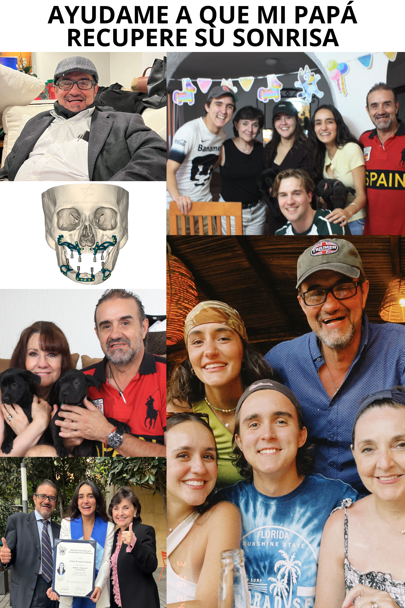 Ayuda a mi papá en su cirugía para recuperar su sonrisa campaign photo, 5 of 8