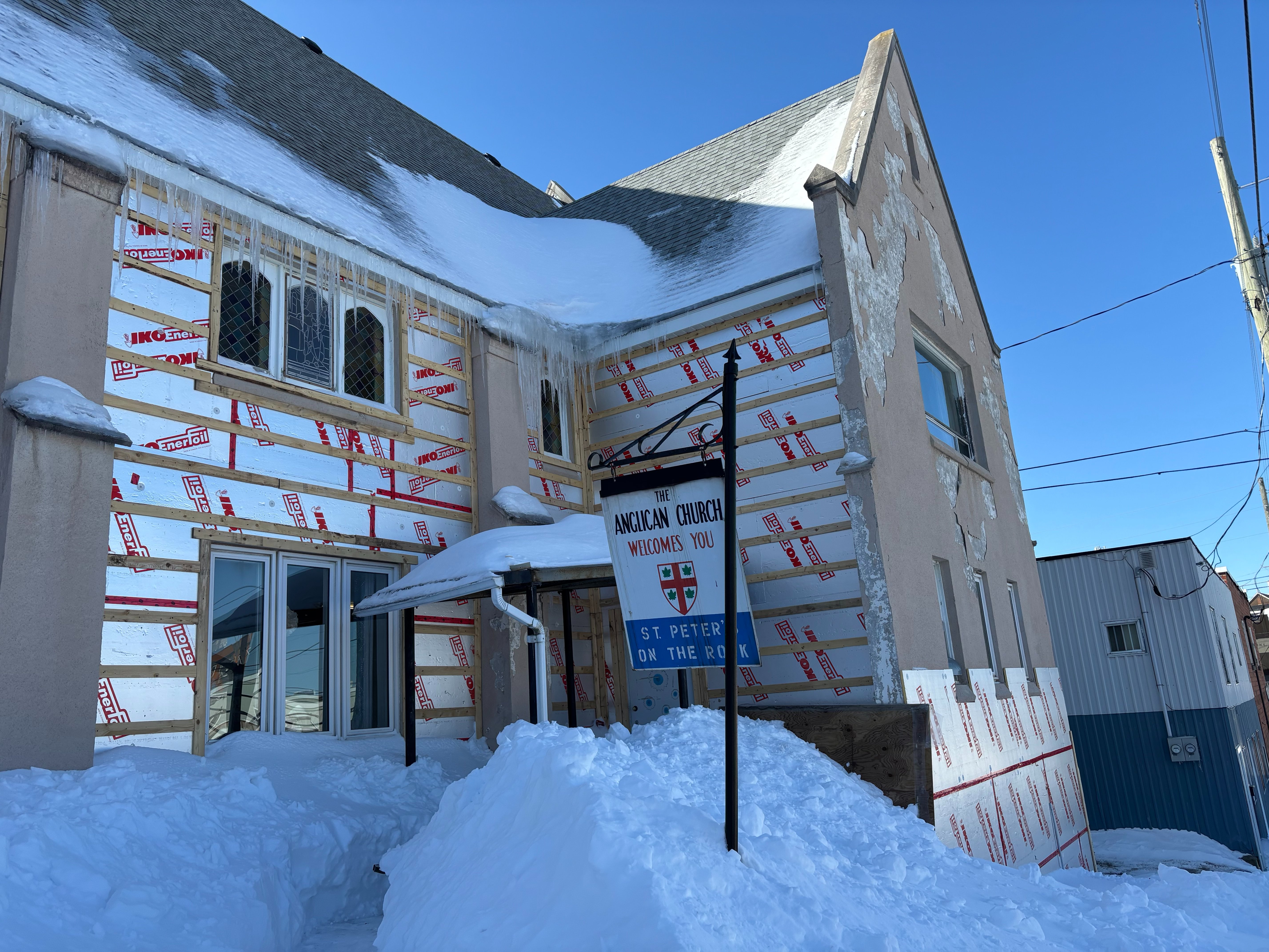 Building on the Rock: Help us Complete the siding campaign photo, 2 of 7