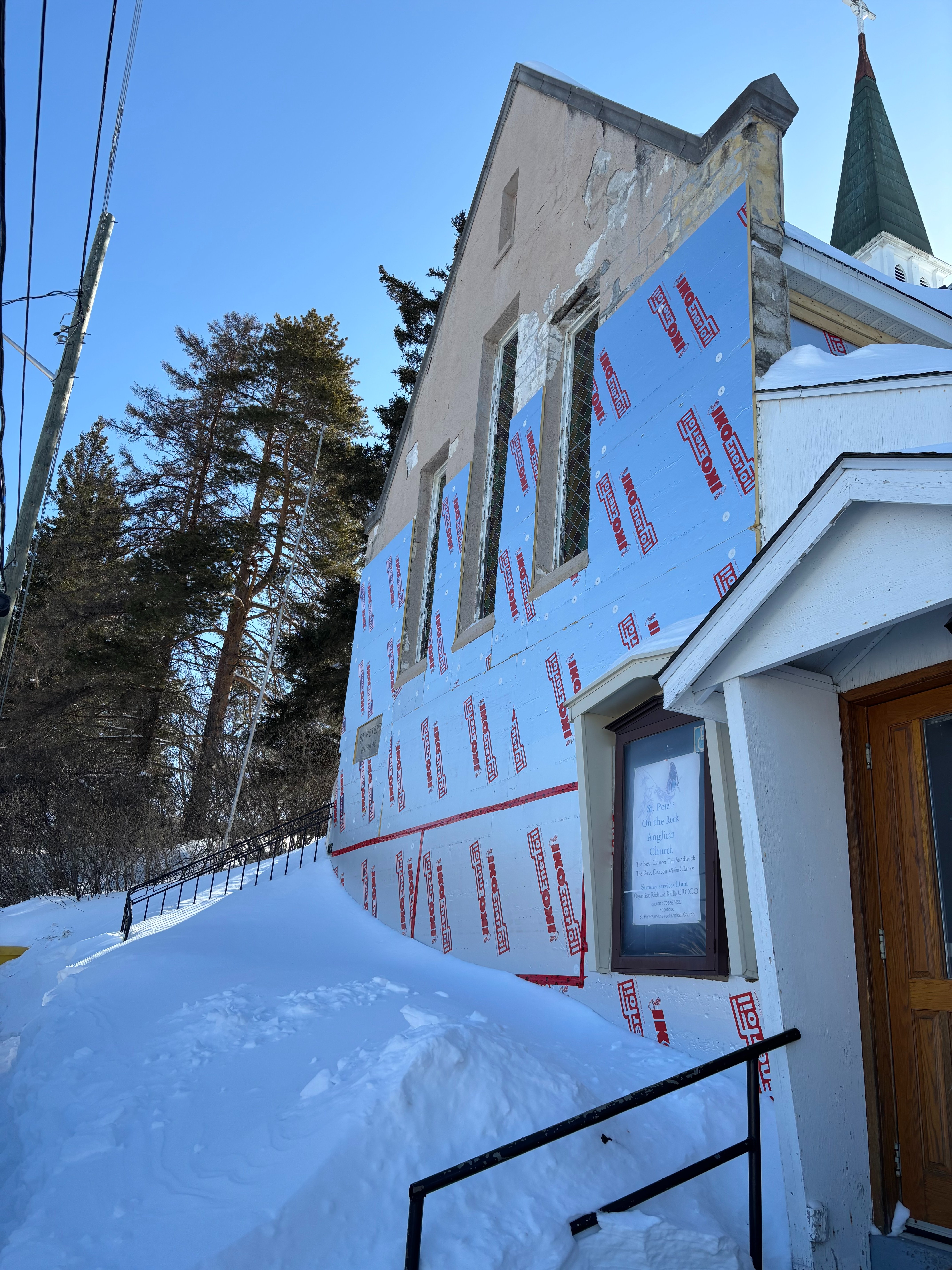 Building on the Rock: Help us Complete the siding campaign photo, 5 of 7