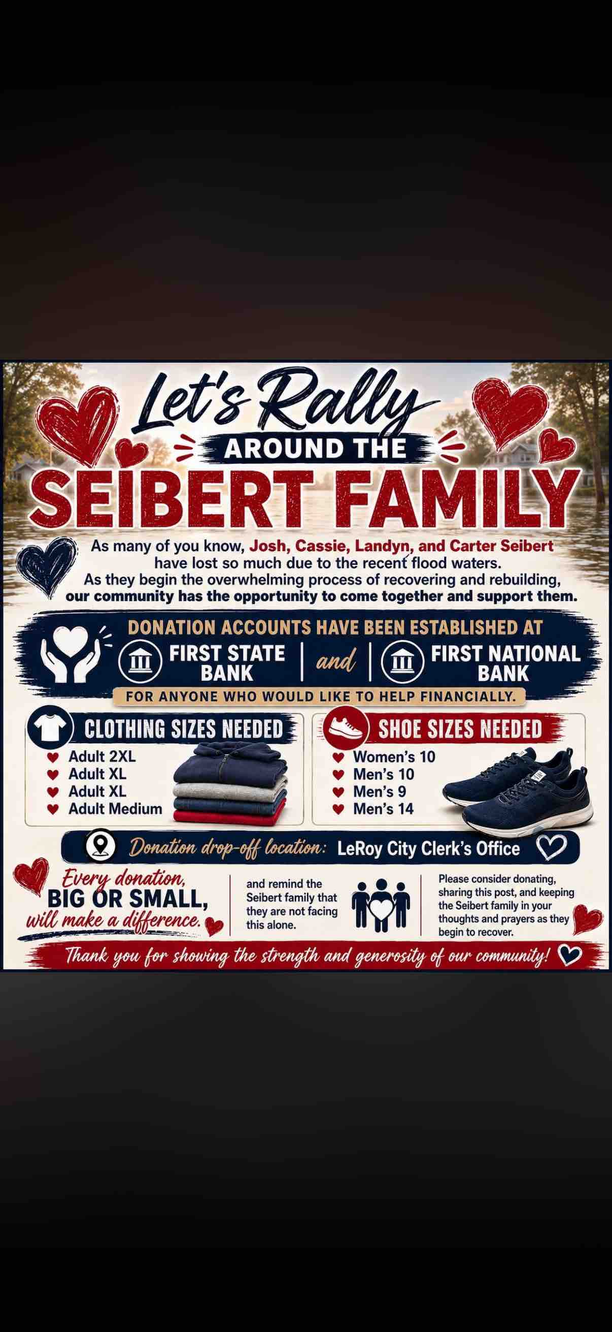 Help the Seibert Family Rebuild After Flooding campaign photo, 4 of 7