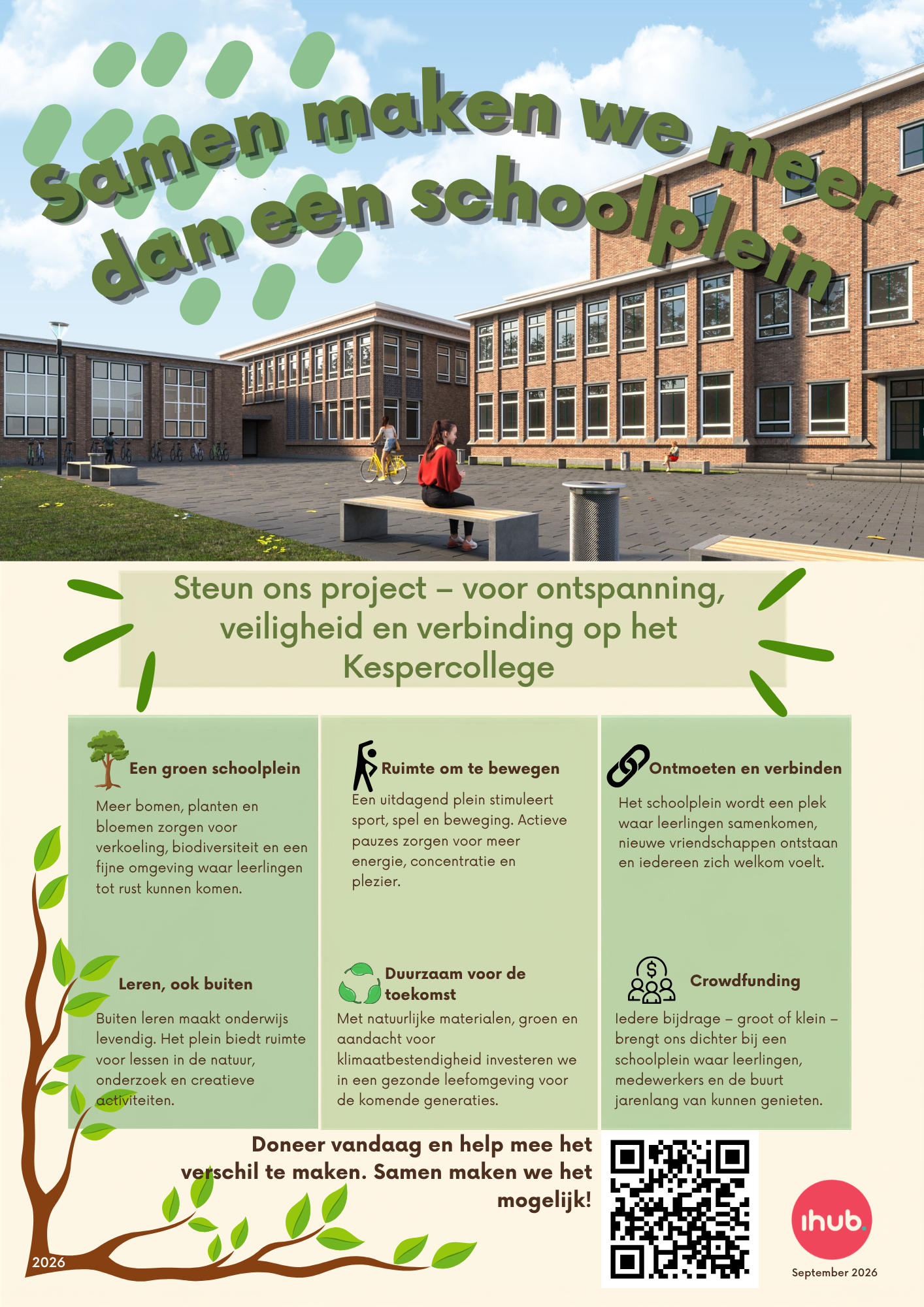 Foto van campagne Help mee aan het nieuwe schoolplein van het Kespercollege!, 4 van 6