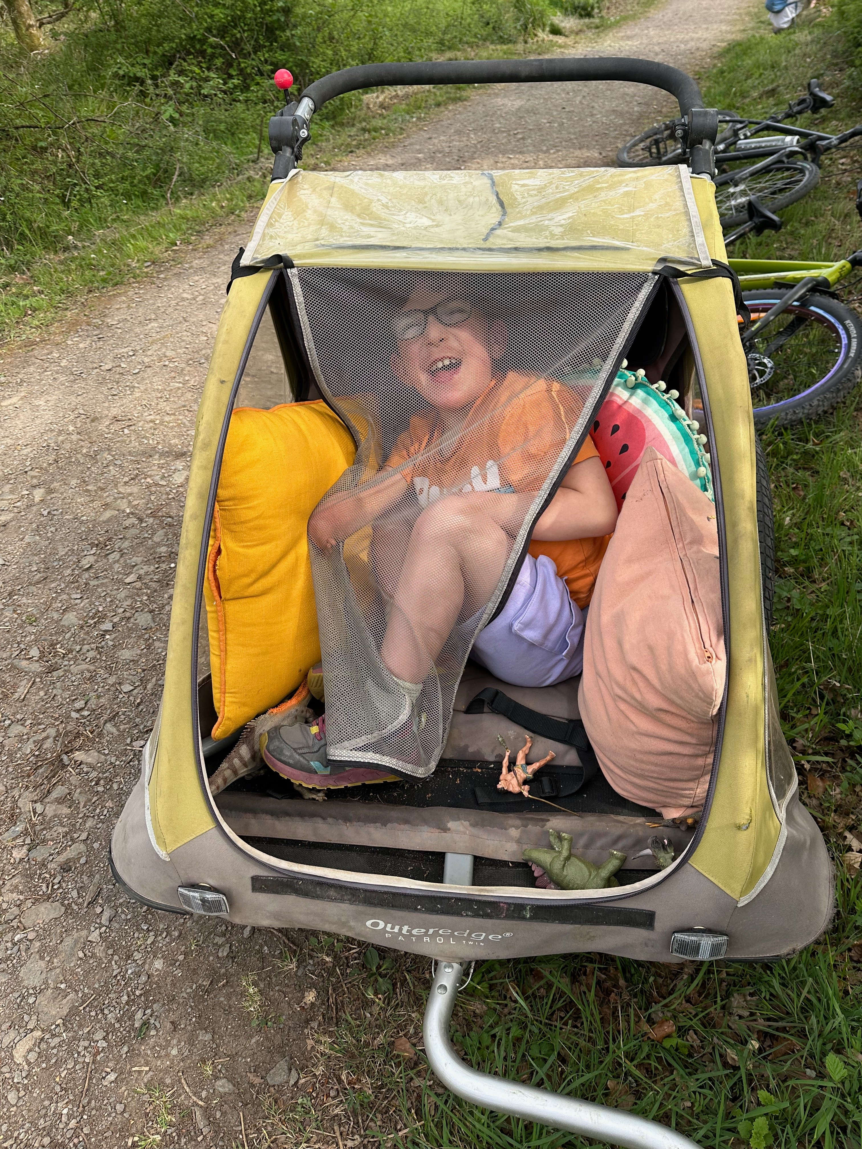 Help us raise funds for a special bike trailer for Beau campaign photo, 2 of 5