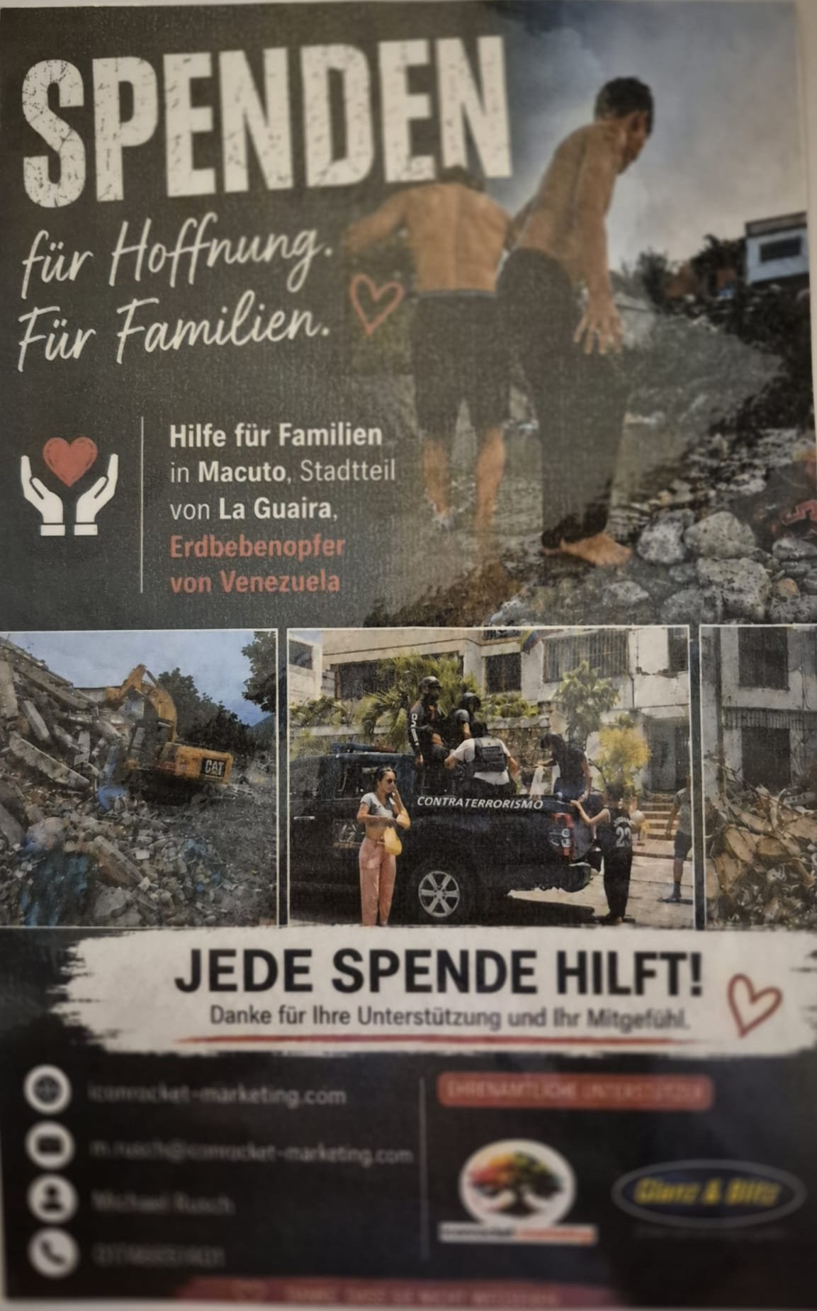 Hilfe für die Erdbebenopfer in Venezuela campaign photo, 4 of 5