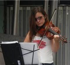 Viola playing prescribed by doctors for healing campaign photo, 6 of 7