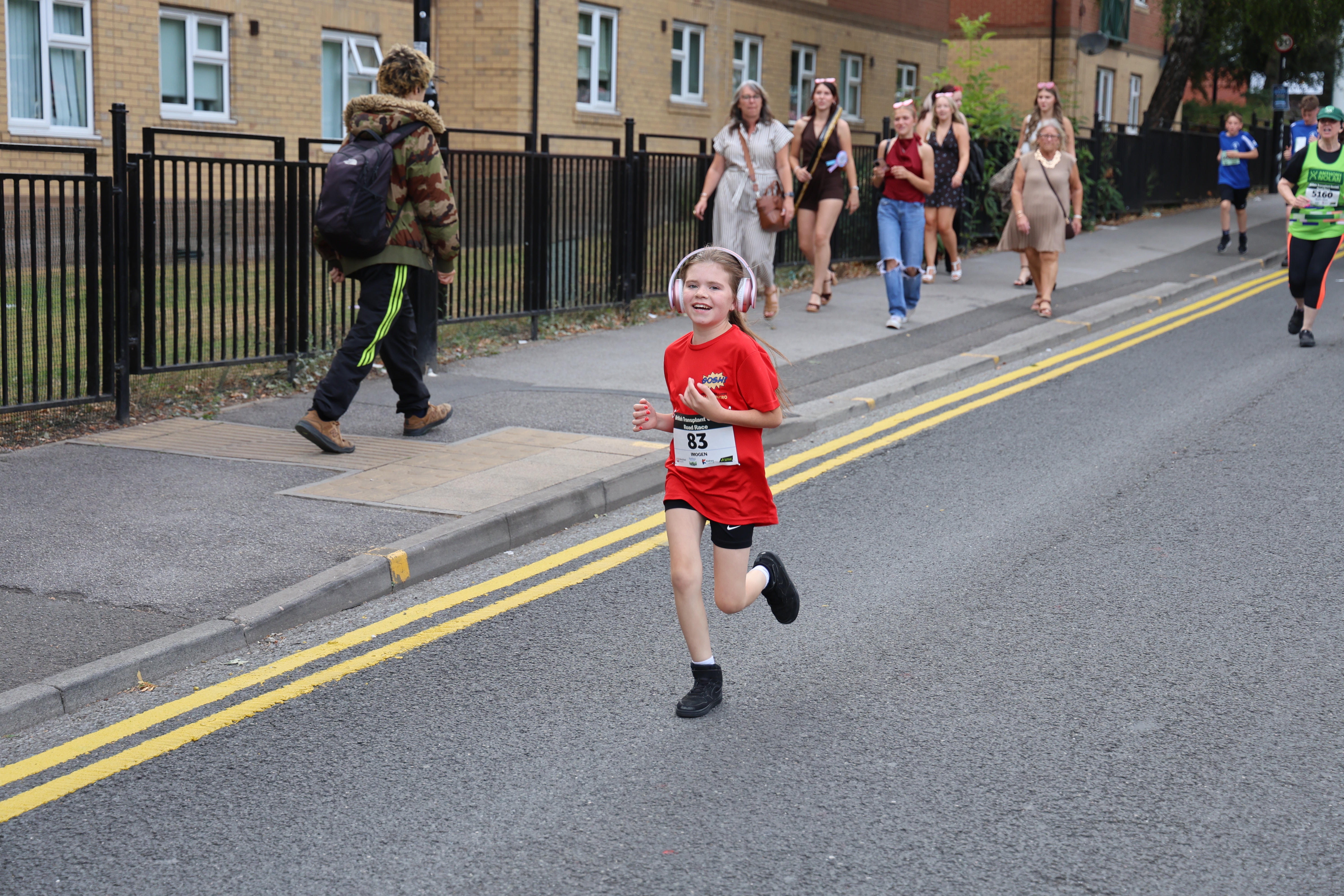 Imogen’s British transplant games campaign photo, 2 of 8