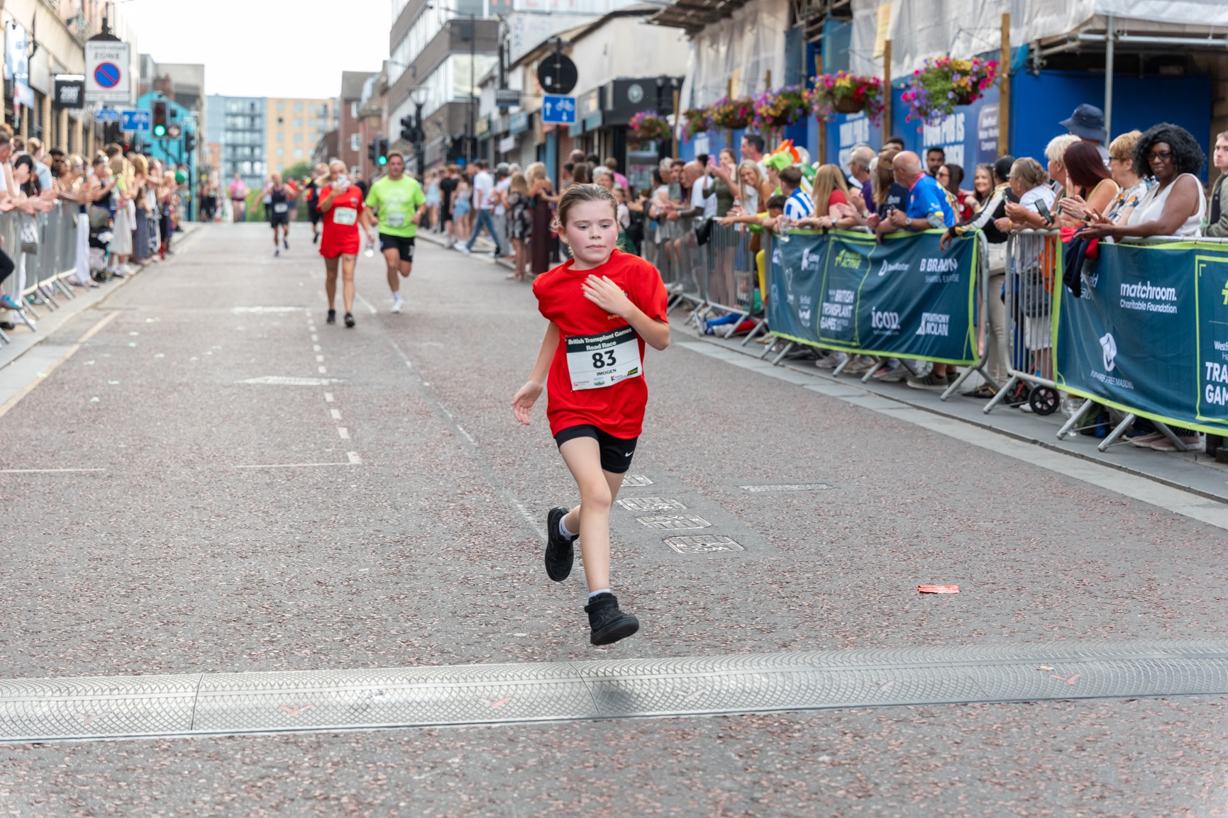 Imogen’s British transplant games campaign photo, 4 of 8