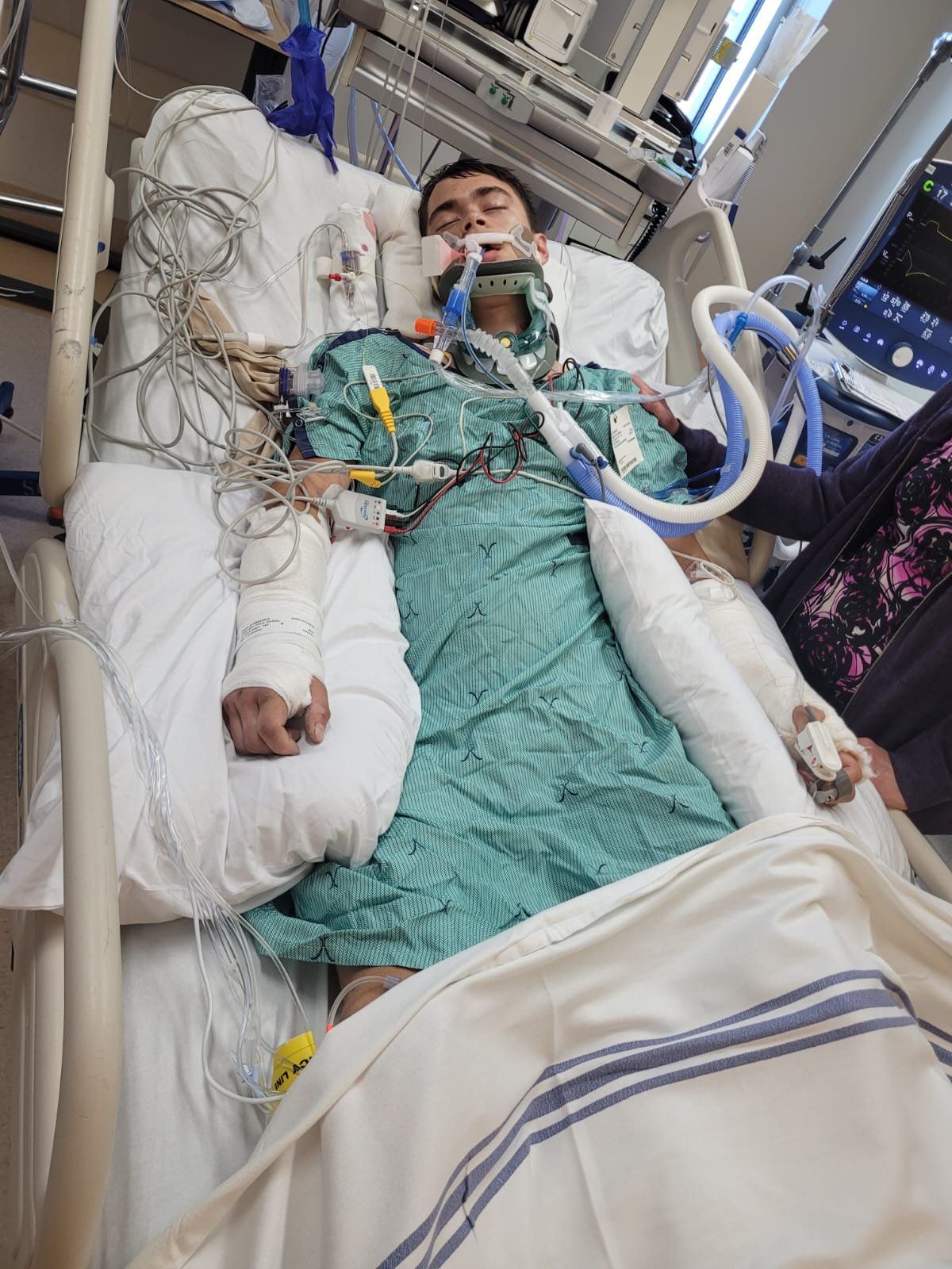 Please help the family in Paul's recovery campaign photo, 2 of 4
