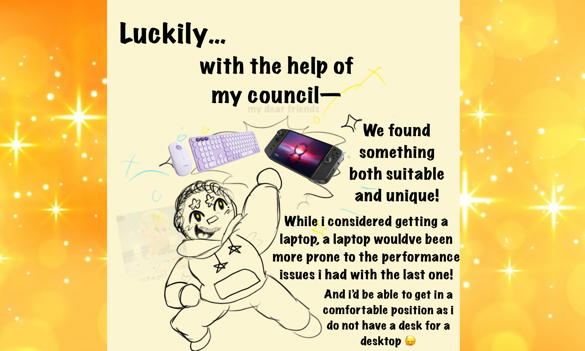 Urgent: Help Replace Bloated Laptop for a Friend in Need campaign photo, 6 of 7