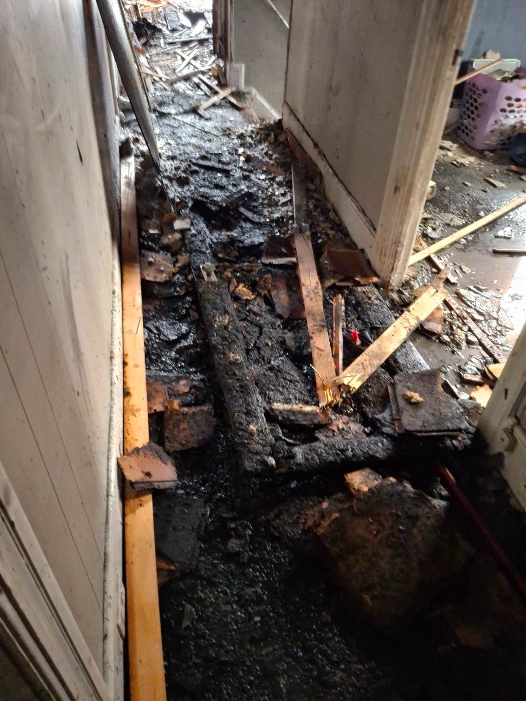 Family lost everything in fire campaign photo, 2 of 8