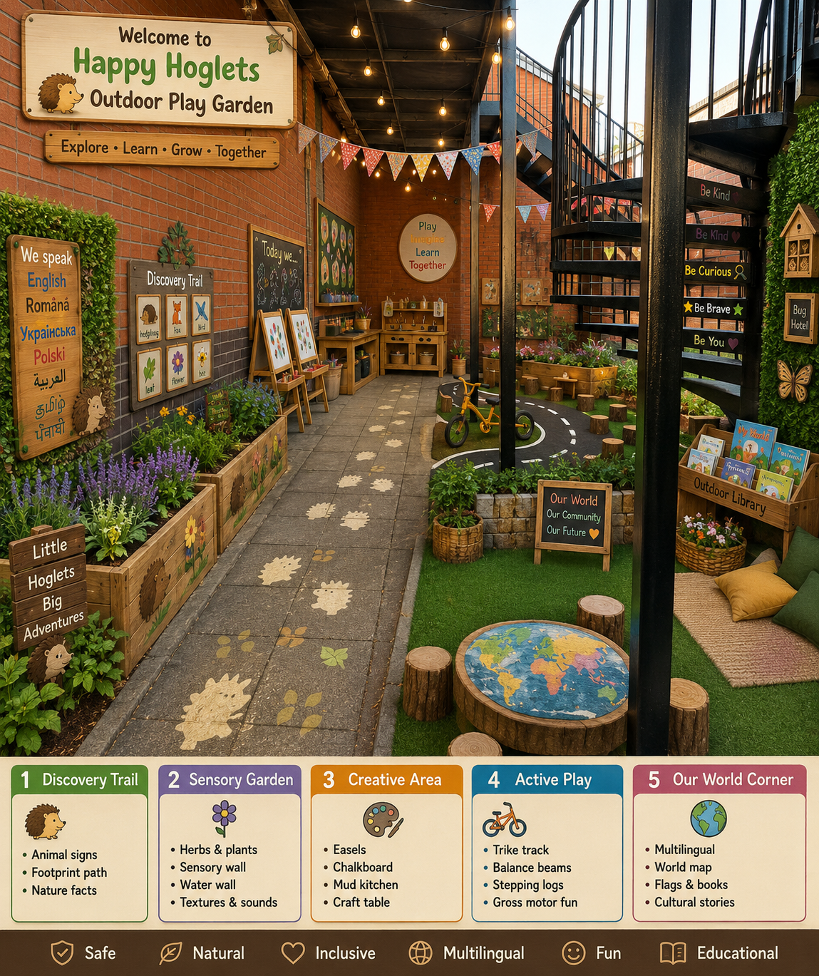Help Us Build Happy Hoglets' Outdoor Space campaign photo, 4 of 5