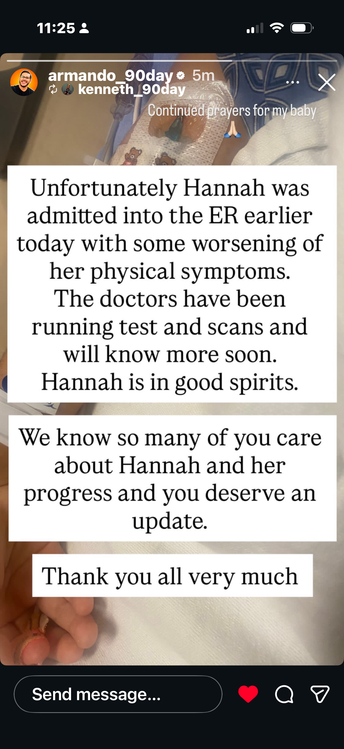 Support Hannah, Armando, and Kenny during this tough time. campaign photo, 5 of 6