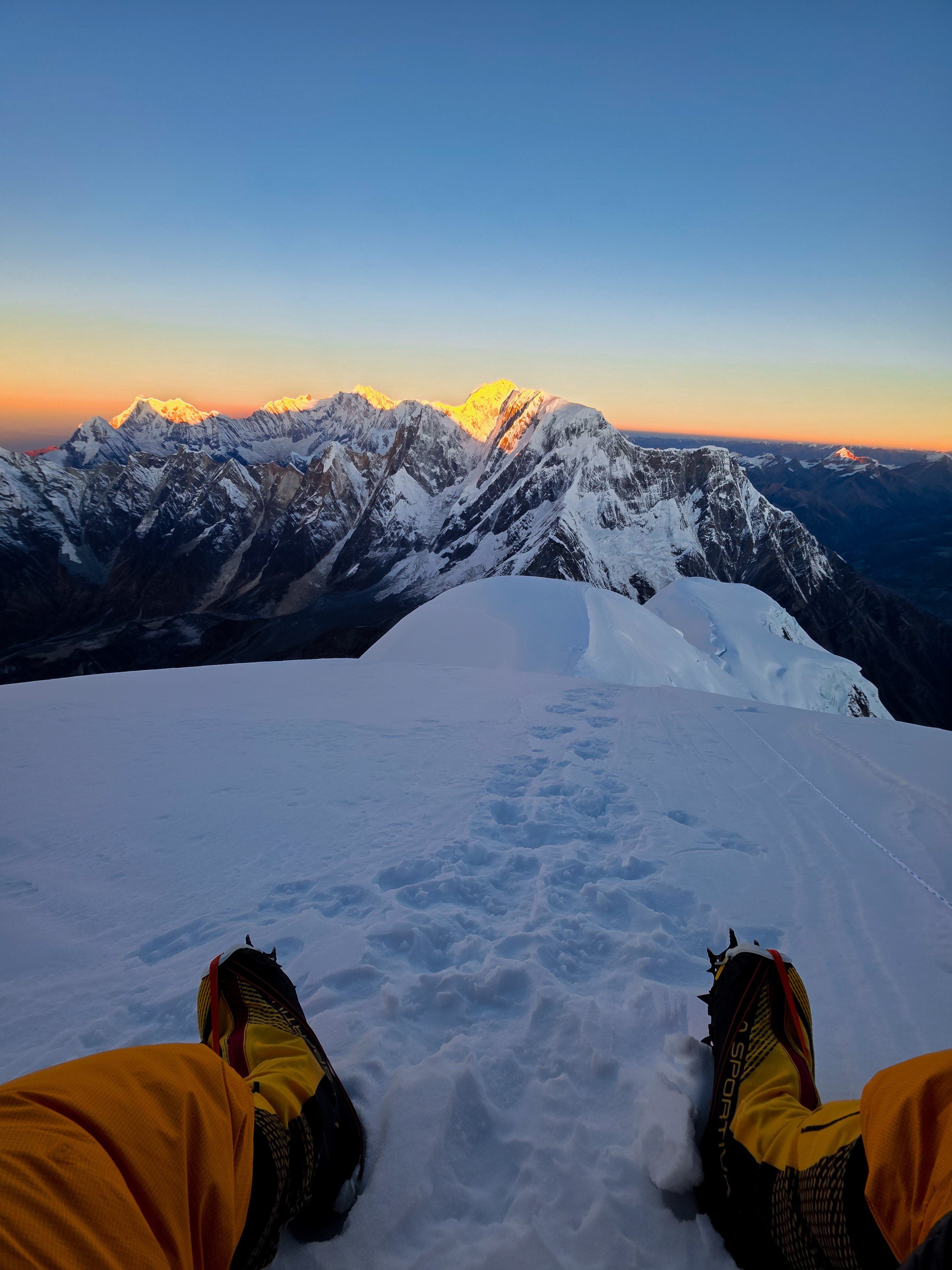 Kampagnen-Foto für Manaslu 8163m - le premier chapitre des 14×8000 sans oxygène, 5 von 6