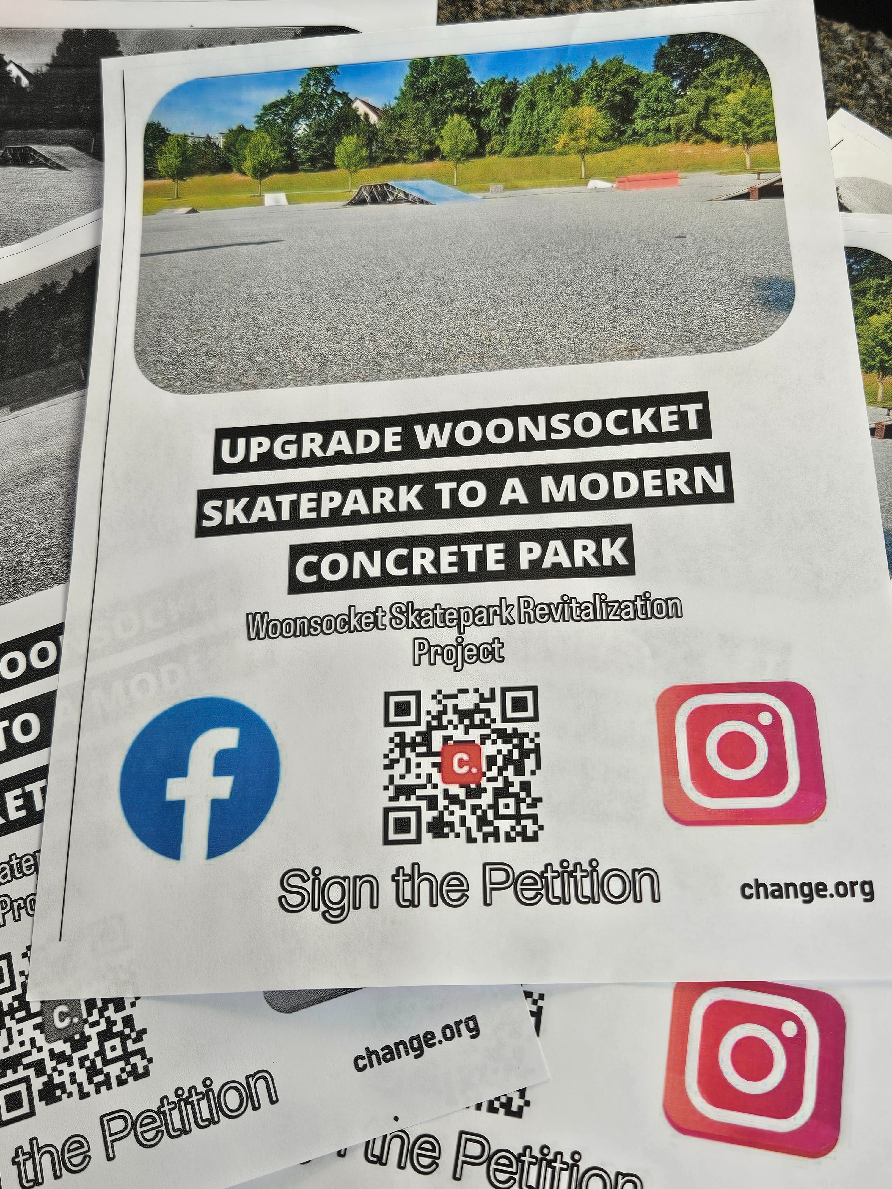 Woonsocket Skatepark Community Fund campaign photo, 6 of 7