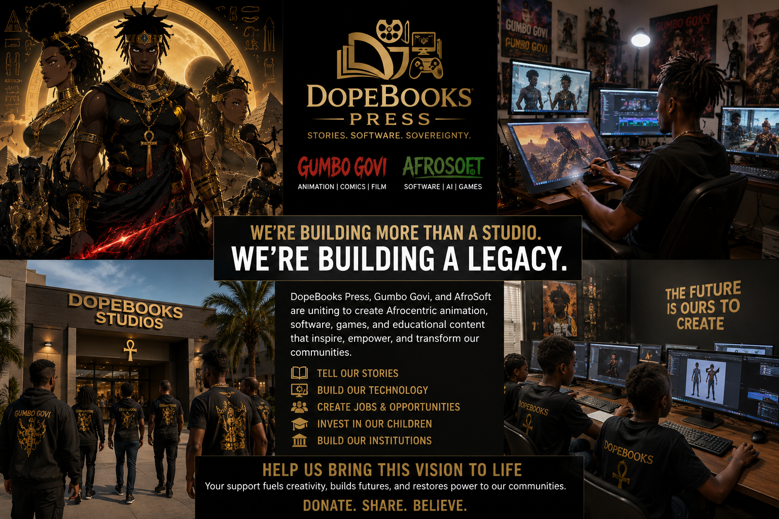 Build Black Futures with Dopebooks Press campaign photo, 5 of 8