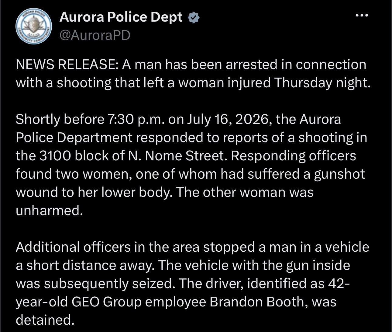 Support Emma Landis After Aurora ICE Shooting campaign photo, 2 of 7