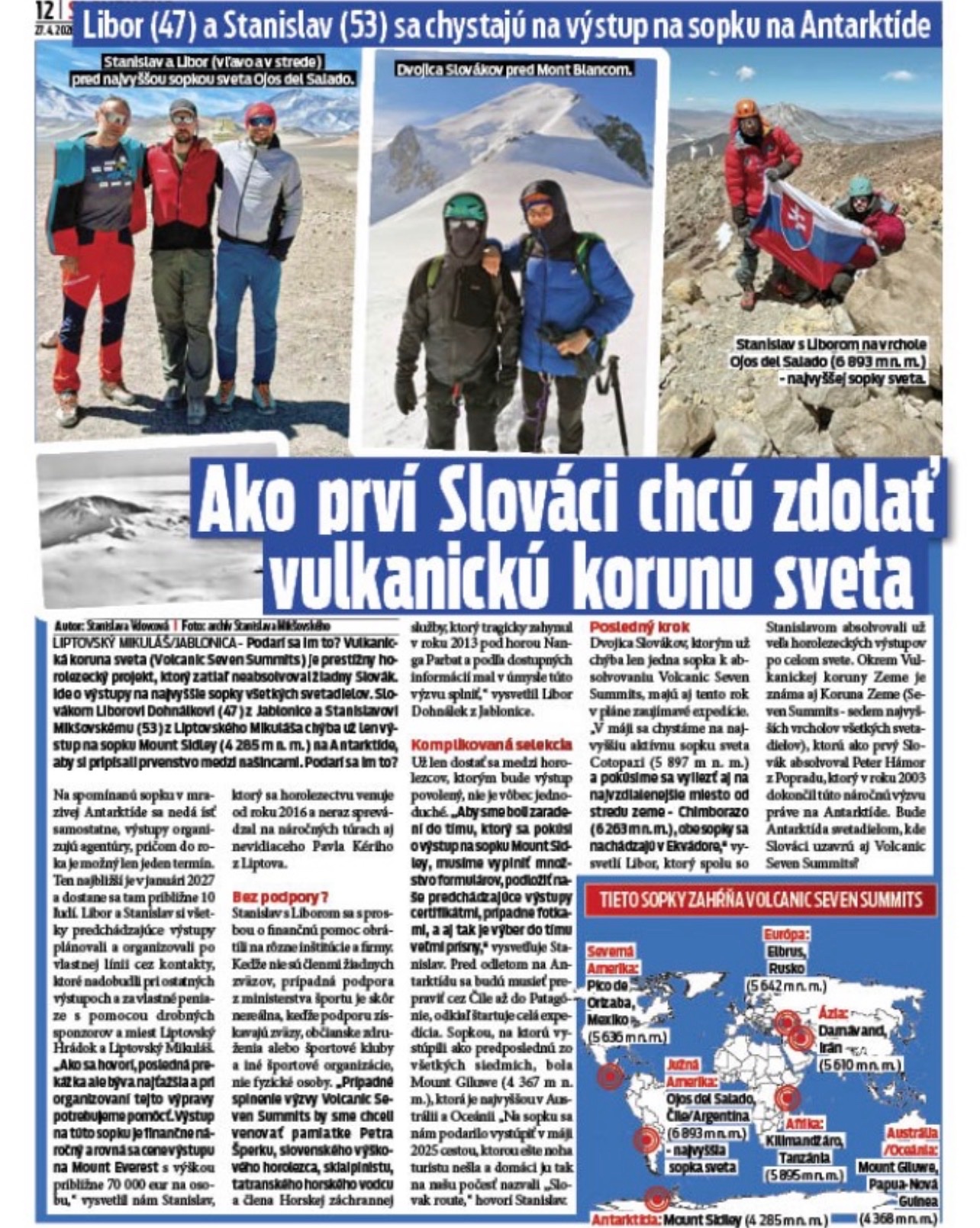 Support Slovakia's First Antarctic Summit campaign photo, 4 of 8