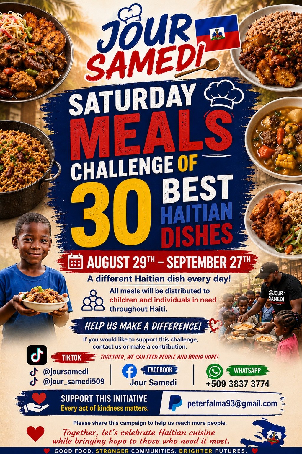 One Month, 30 Meals, Thousands of Smiles in Haiti campaign photo, 4 of 5