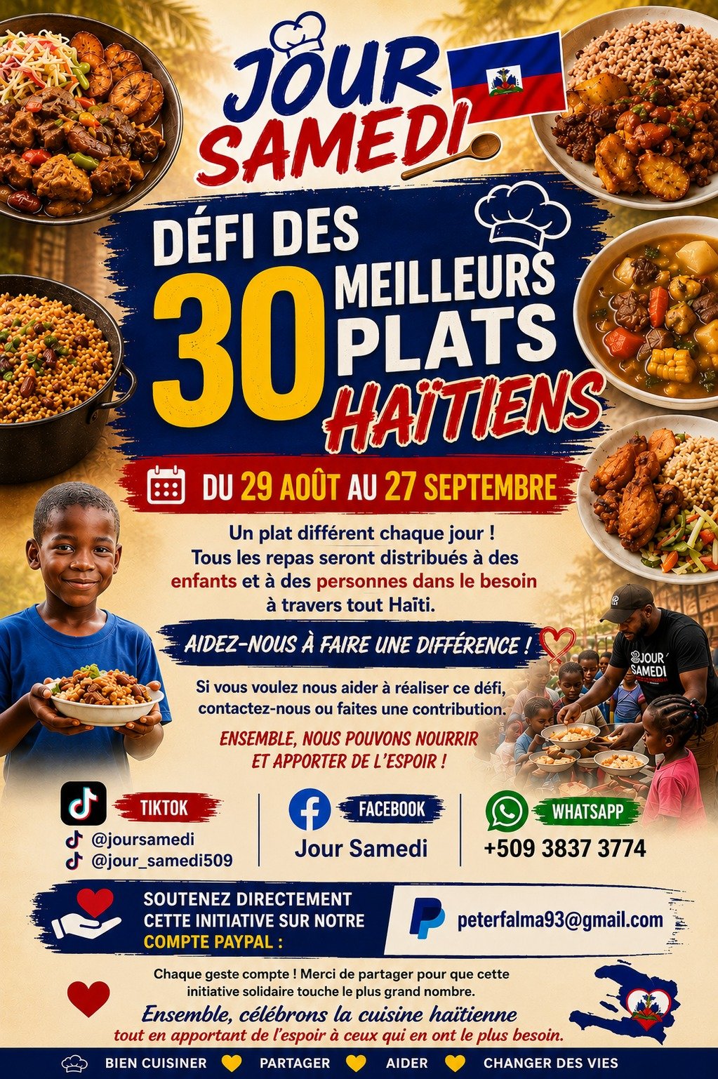 One Month, 30 Meals, Thousands of Smiles in Haiti campaign photo, 2 of 5
