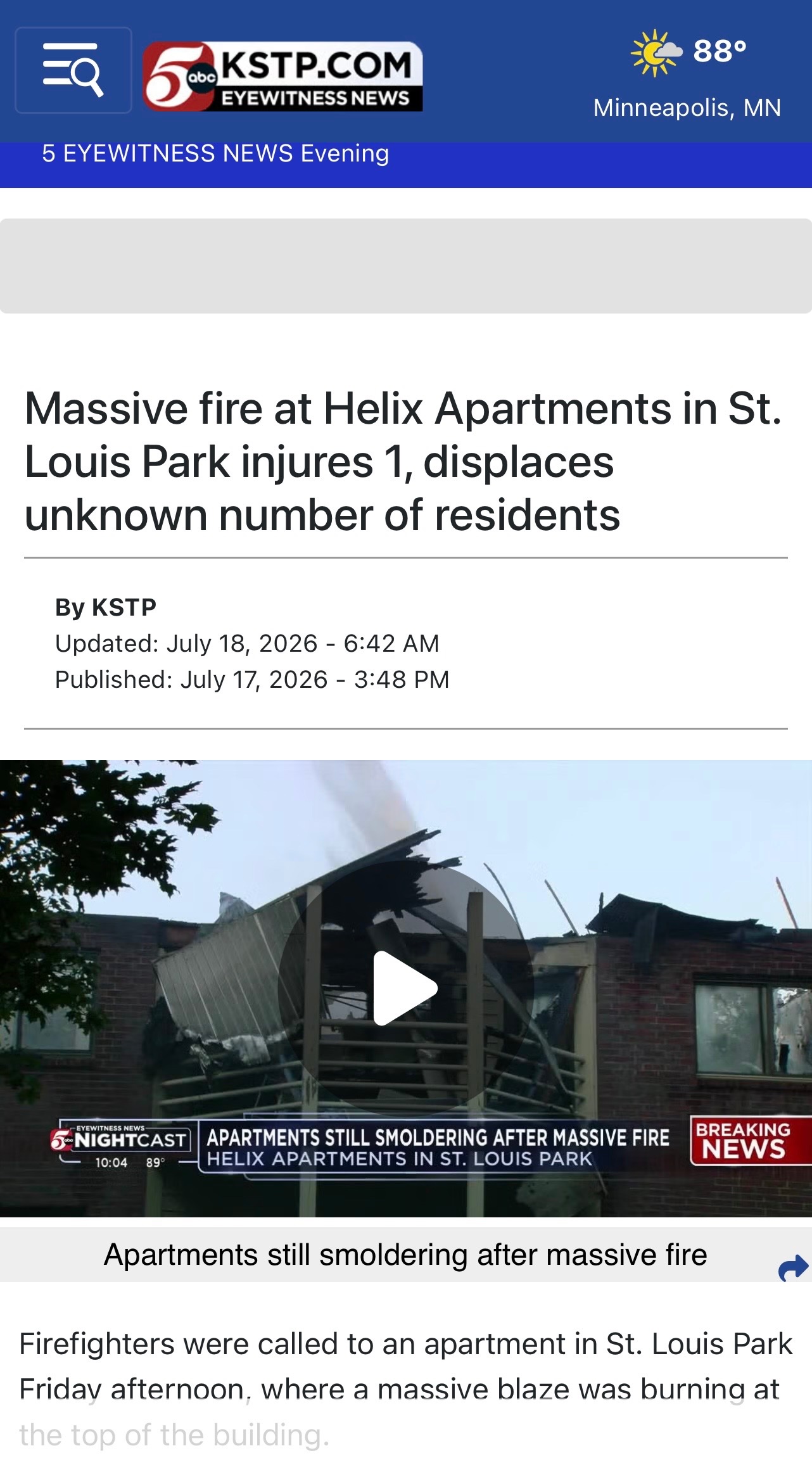 Help Konnie Rebuild After Apartment Fire campaign photo, 6 of 7