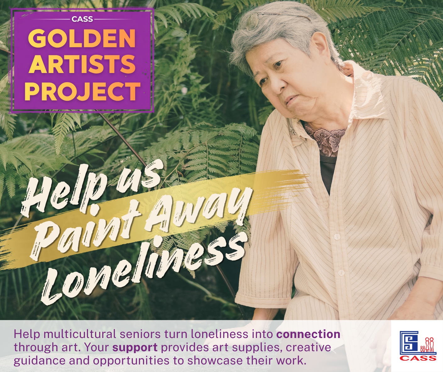 Golden Artists Project : Paint Away Loneliness campaign photo, 2 of 8