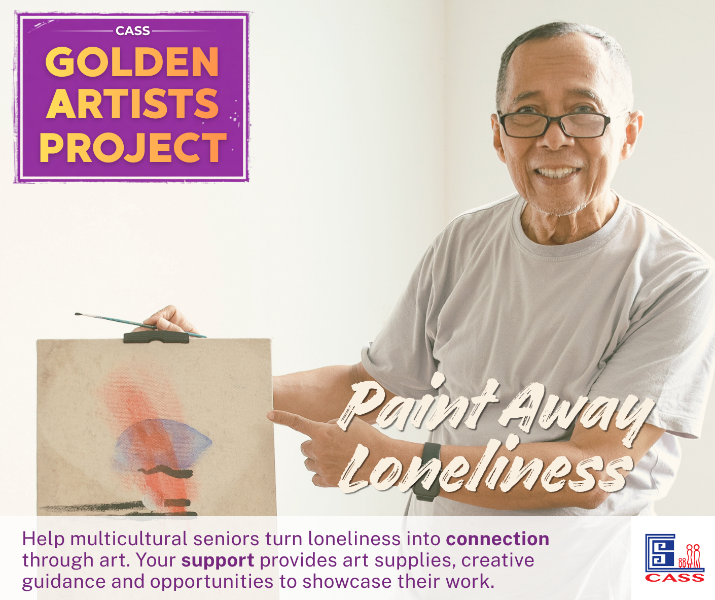 Golden Artists Project : Paint Away Loneliness campaign photo, 5 of 8