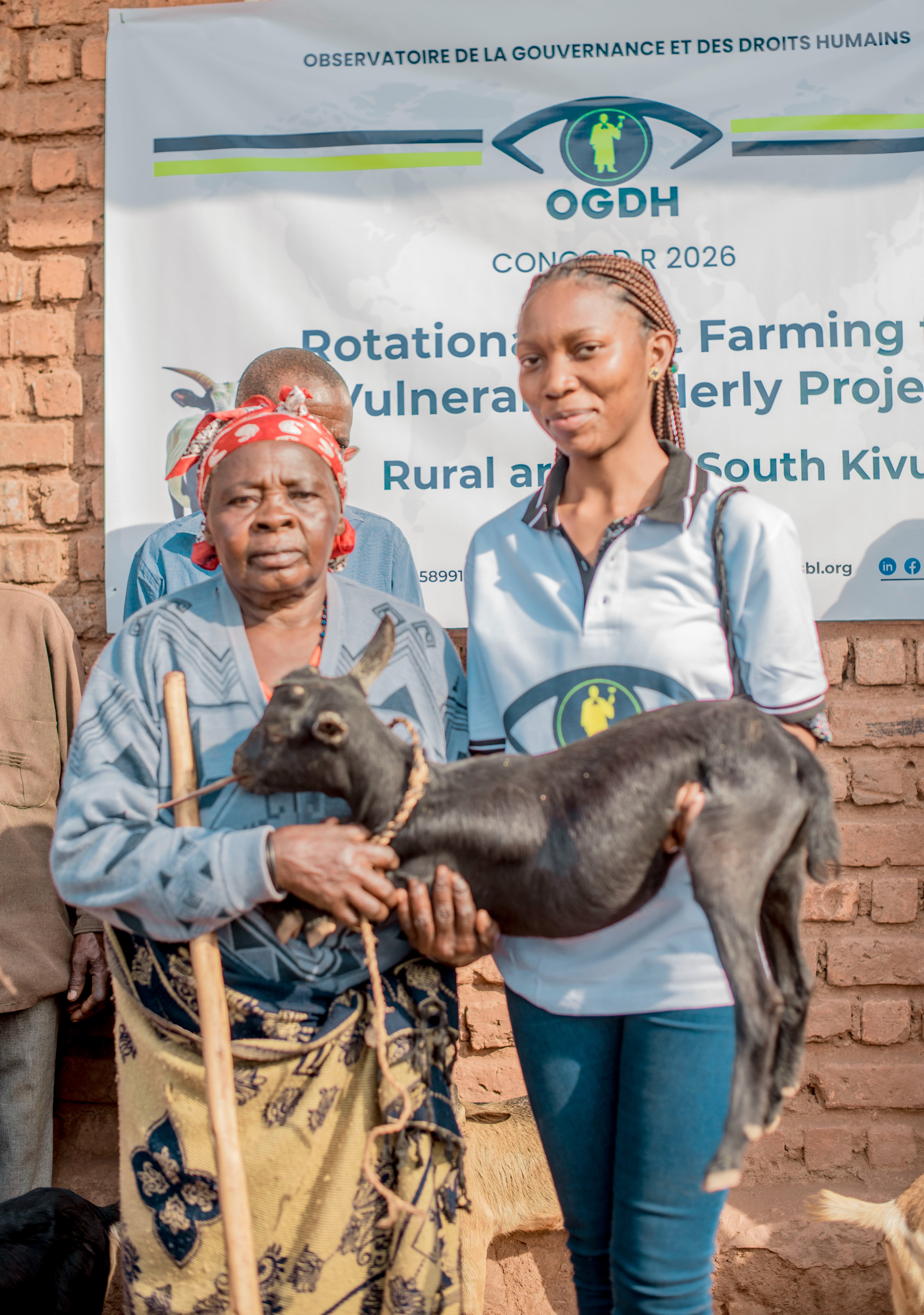 Rotational Goat Farming for Vulnerable Elderly DRC campaign photo, 2 of 7