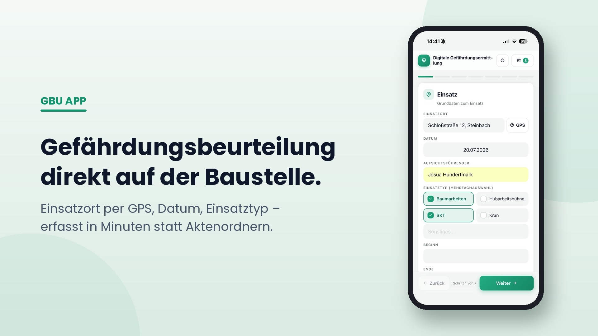 Foto della campagna Die GBU App kommt in den App Store – macht ihr mit?, 2 di 8