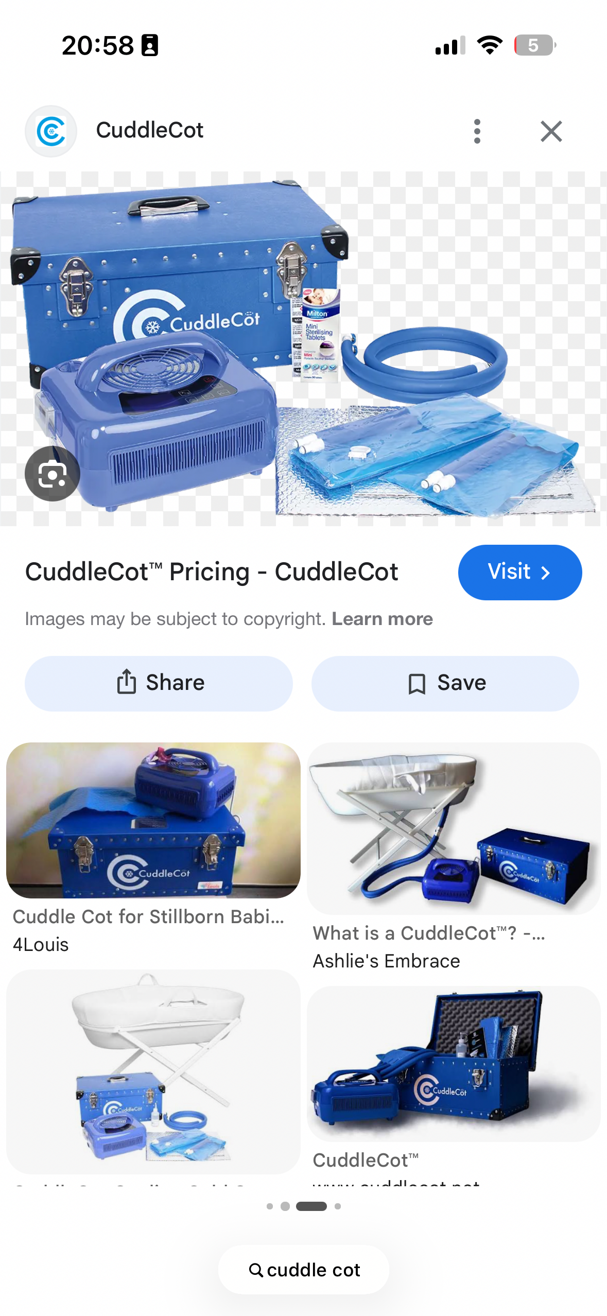 A cuddle cot & comfort packages in honour of baby Millie x campaign photo, 6 of 8