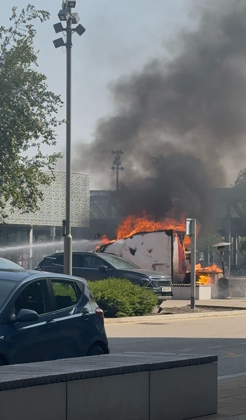 Food truck fire - Cambridge North campaign photo, 6 of 7