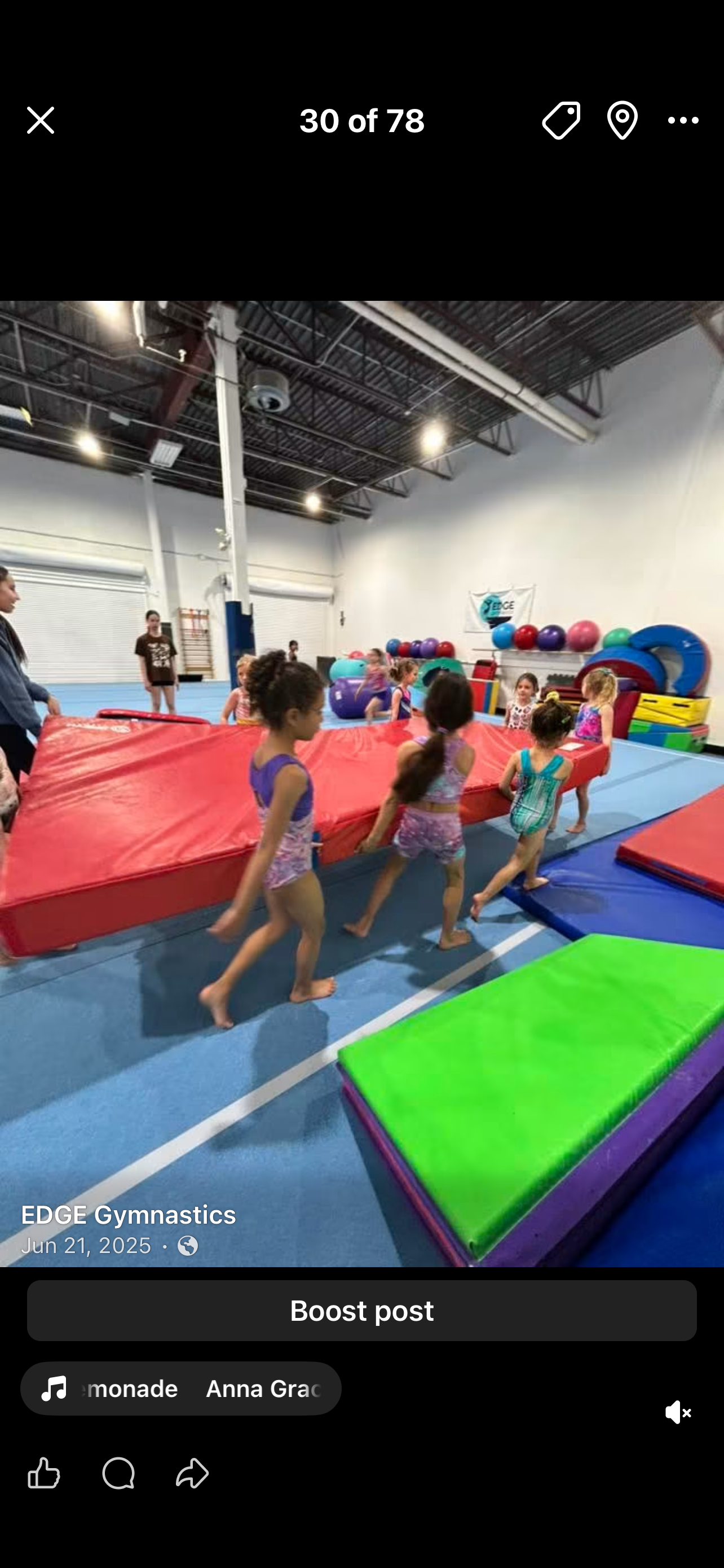 REBUILD EDGE GYMNASTICS campaign photo, 5 of 7