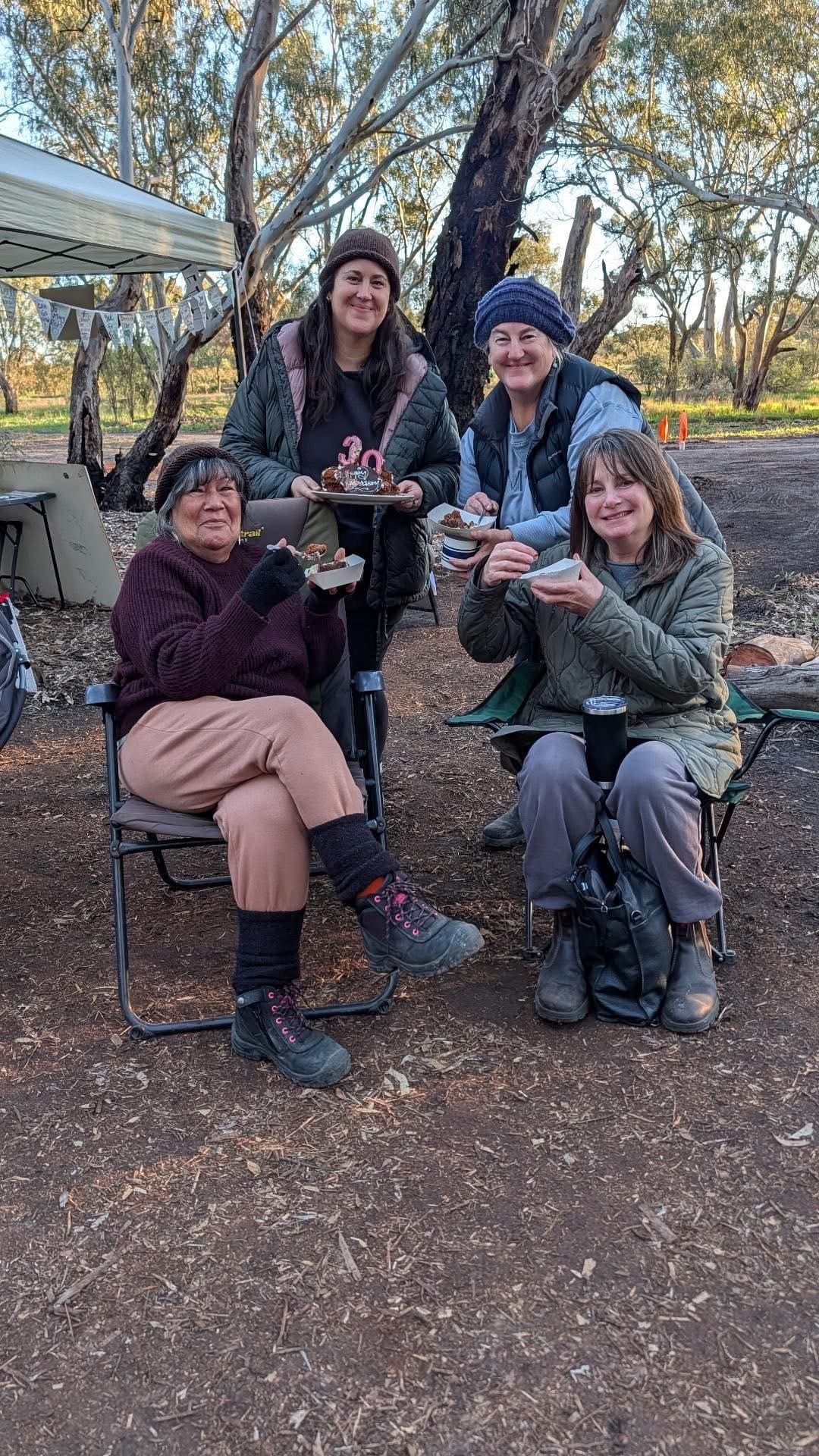 Friends of Nyah Vinifera Park blockade campaign photo, 2 of 8