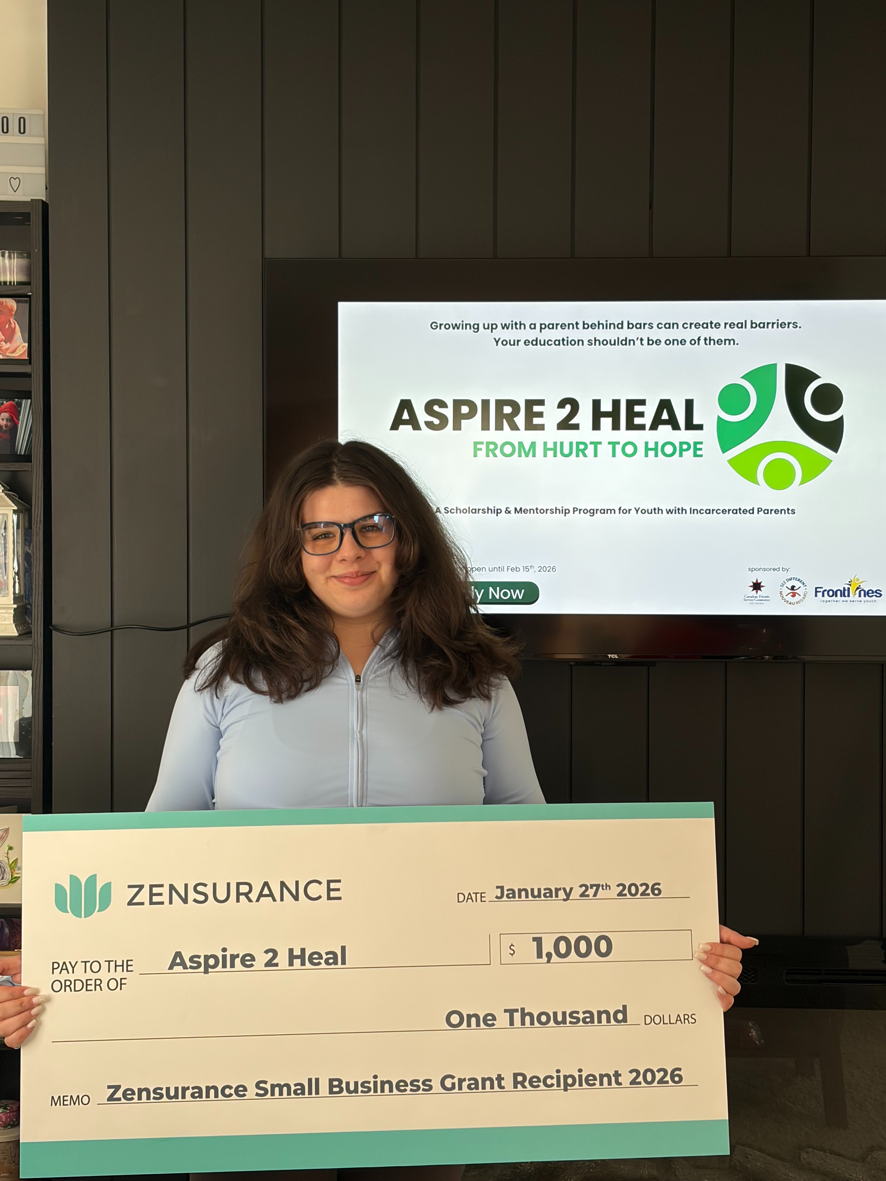 Aspire 2 Heal - Canada's only Youth Led Scholarship For COIP campaign photo, 4 of 6