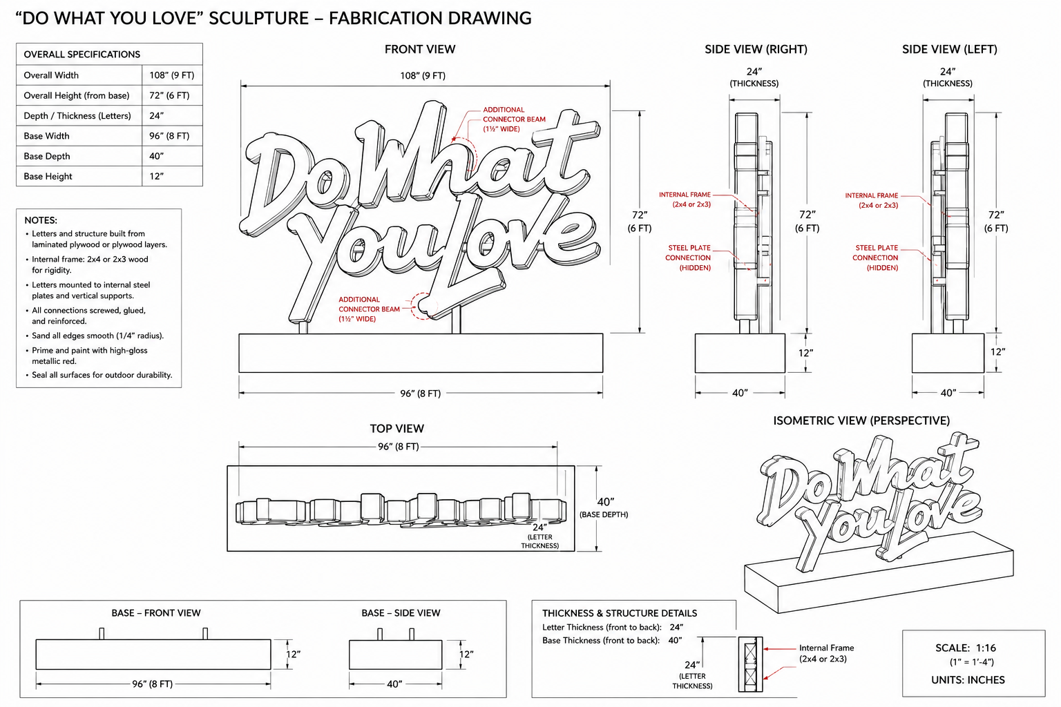 Help Create the 'Do What You Love' Sculpture campaign photo, 7 of 8