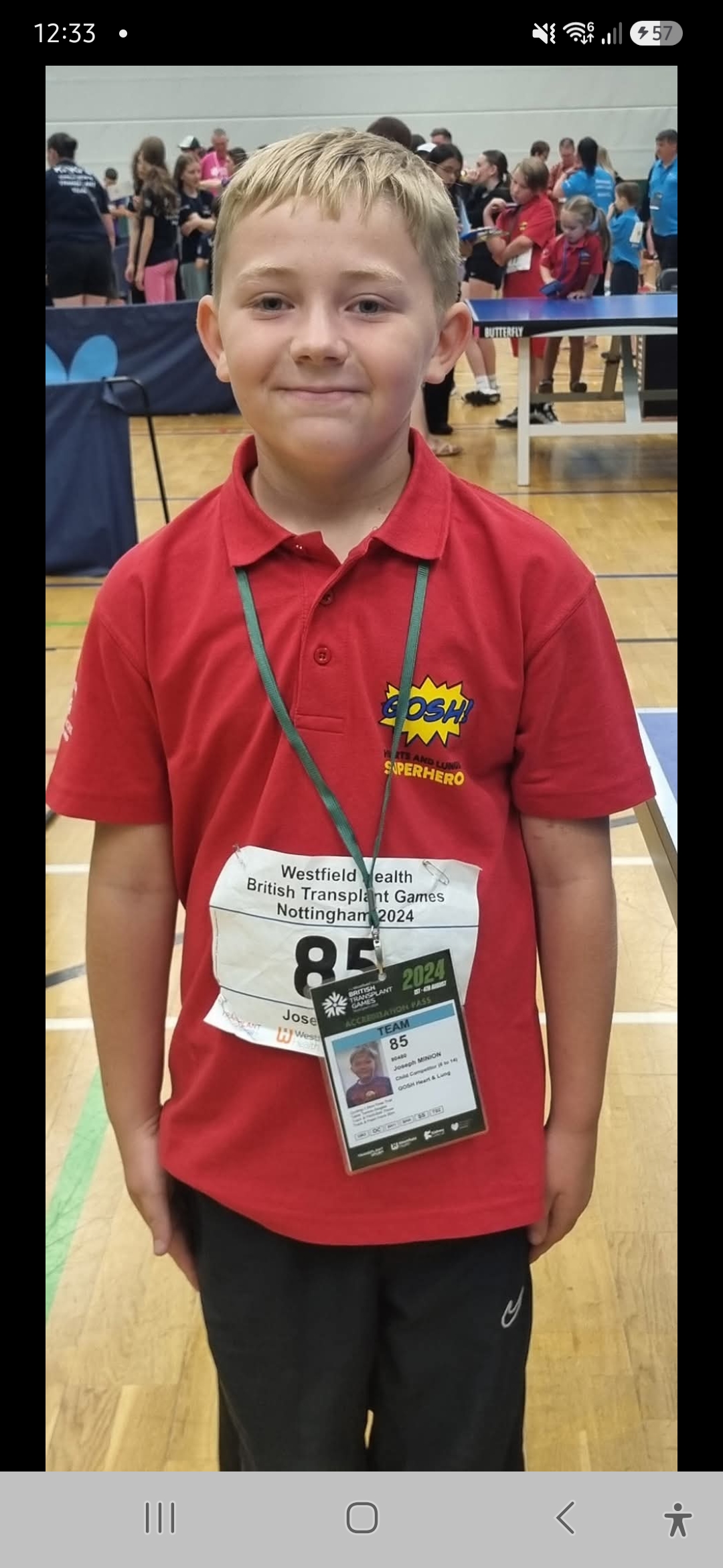 British transplant games 2026! campaign photo, 2 of 9
