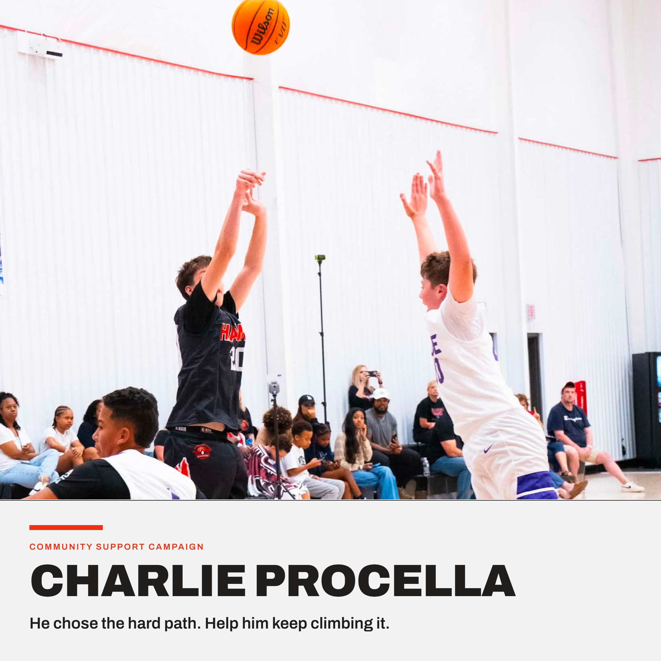He Chose the Hard Path. Help Charlie Keep Climbing It. campaign photo, 2 of 8