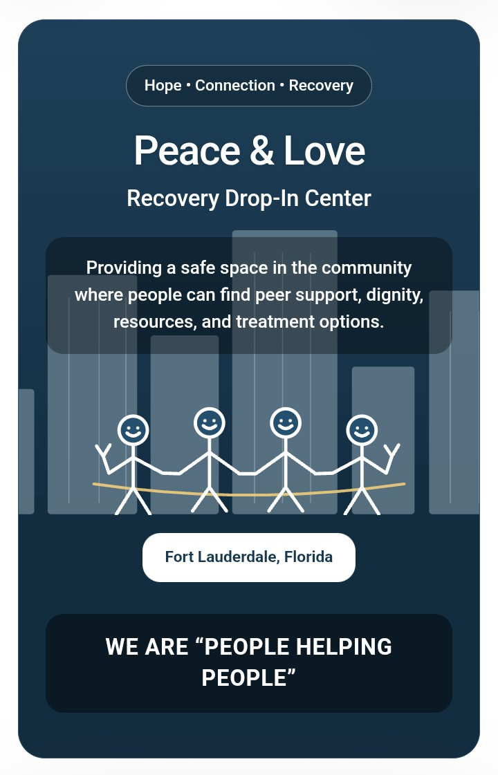Launching Peace & Love Recovery Drop-In Center campaign photo, 8 of 9