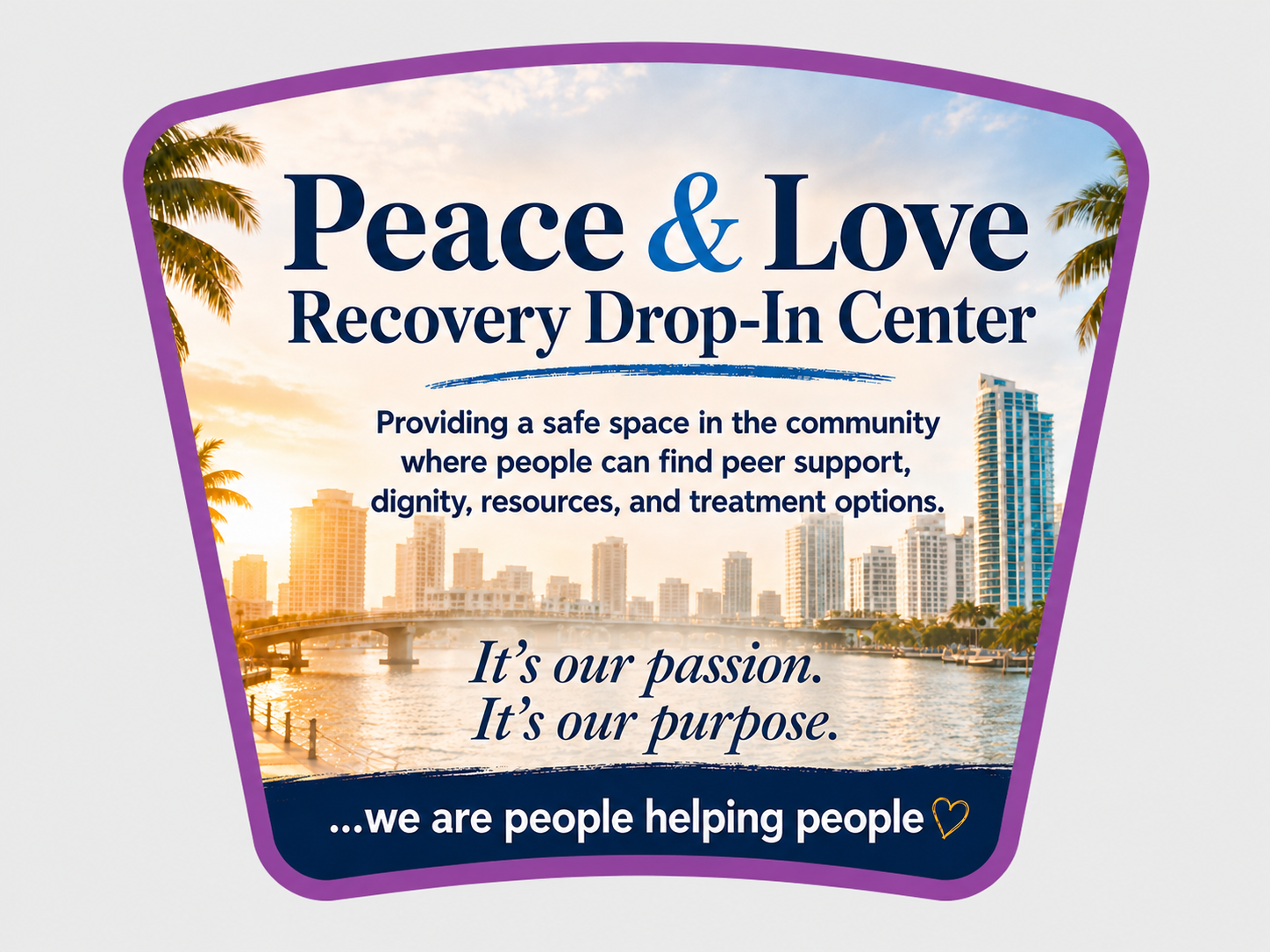 Launching Peace & Love Recovery Drop-In Center campaign photo, 4 of 9