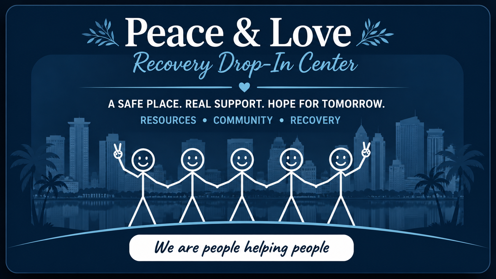 Launching Peace & Love Recovery Drop-In Center campaign photo, 7 of 9