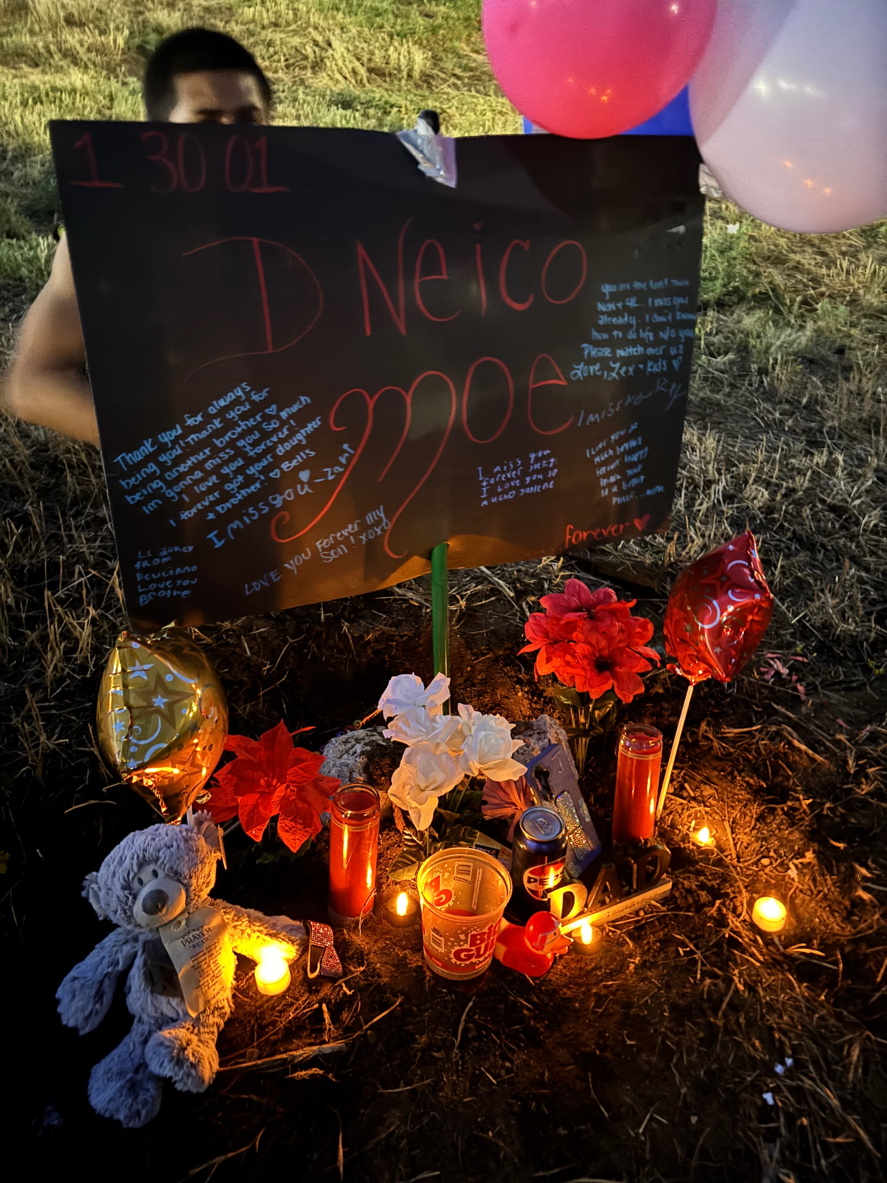 Alexus Holland Support for the passing of D’Neico Moe gofundme donation