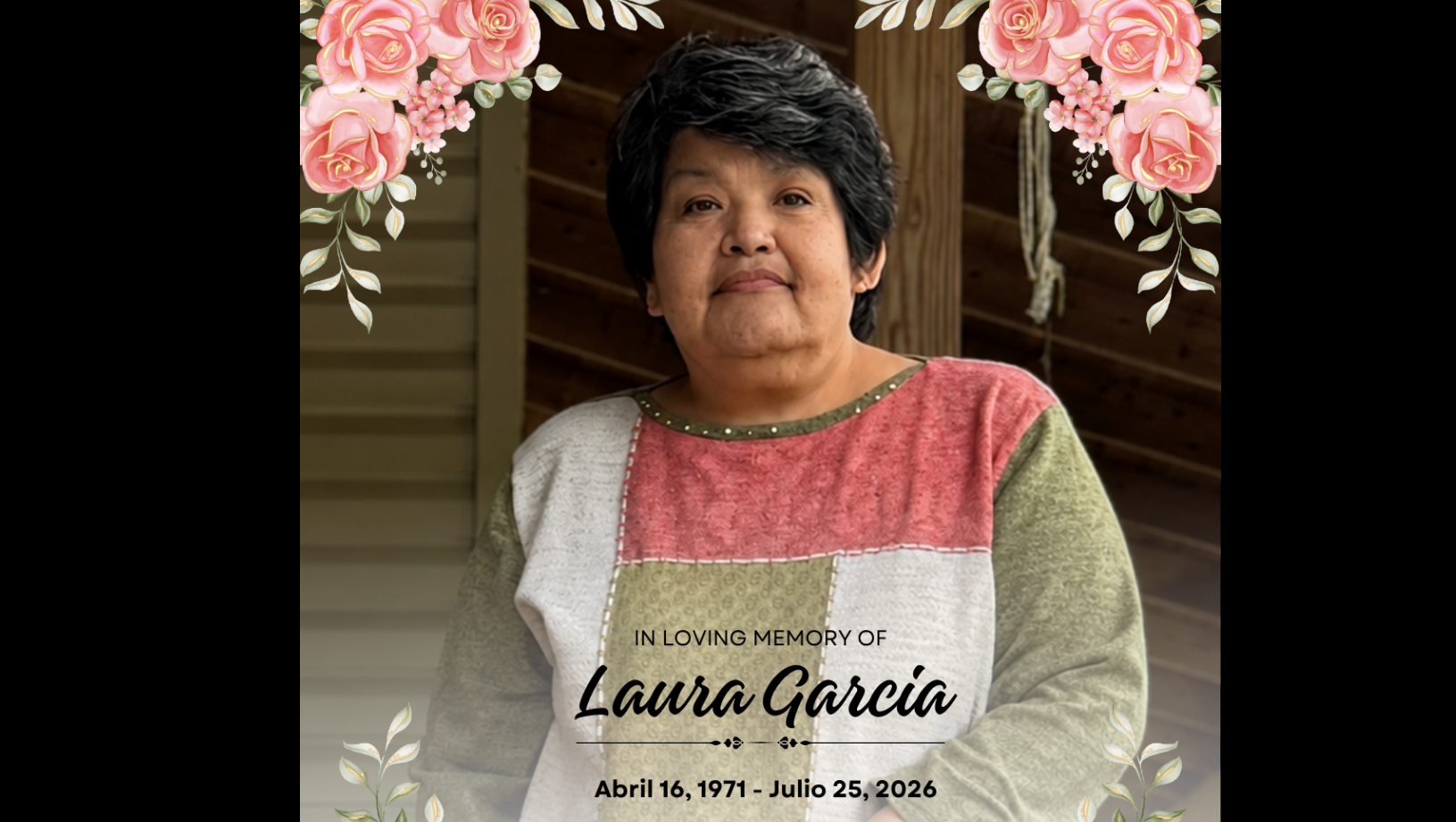 Jennifer Butler - Support for Laura’s Memorial Services