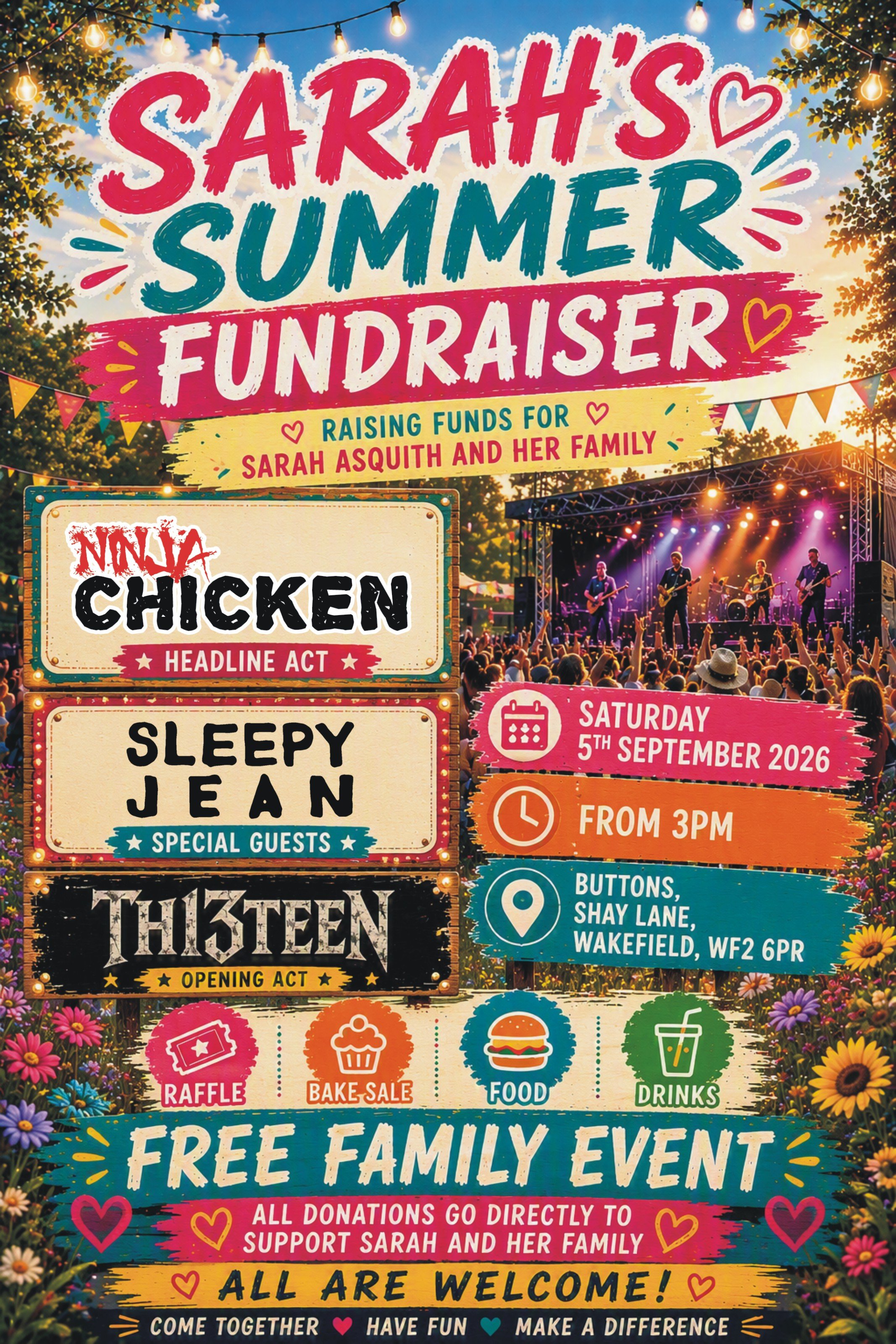 Sarah's Summer Fundraiser Festival campaign photo, 5 of 7