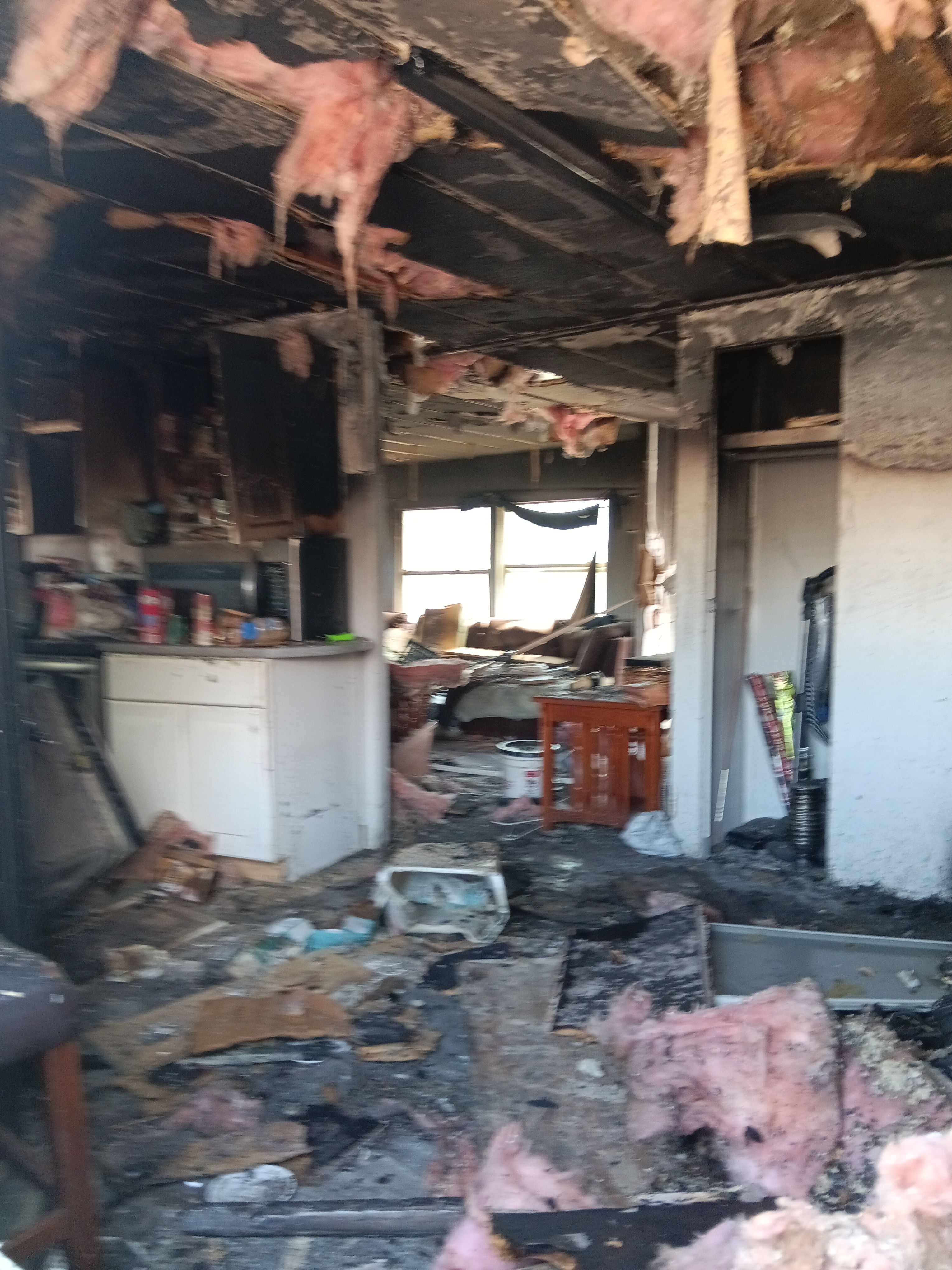 Lost everything in house fire now starting over campaign photo, 8 of 9