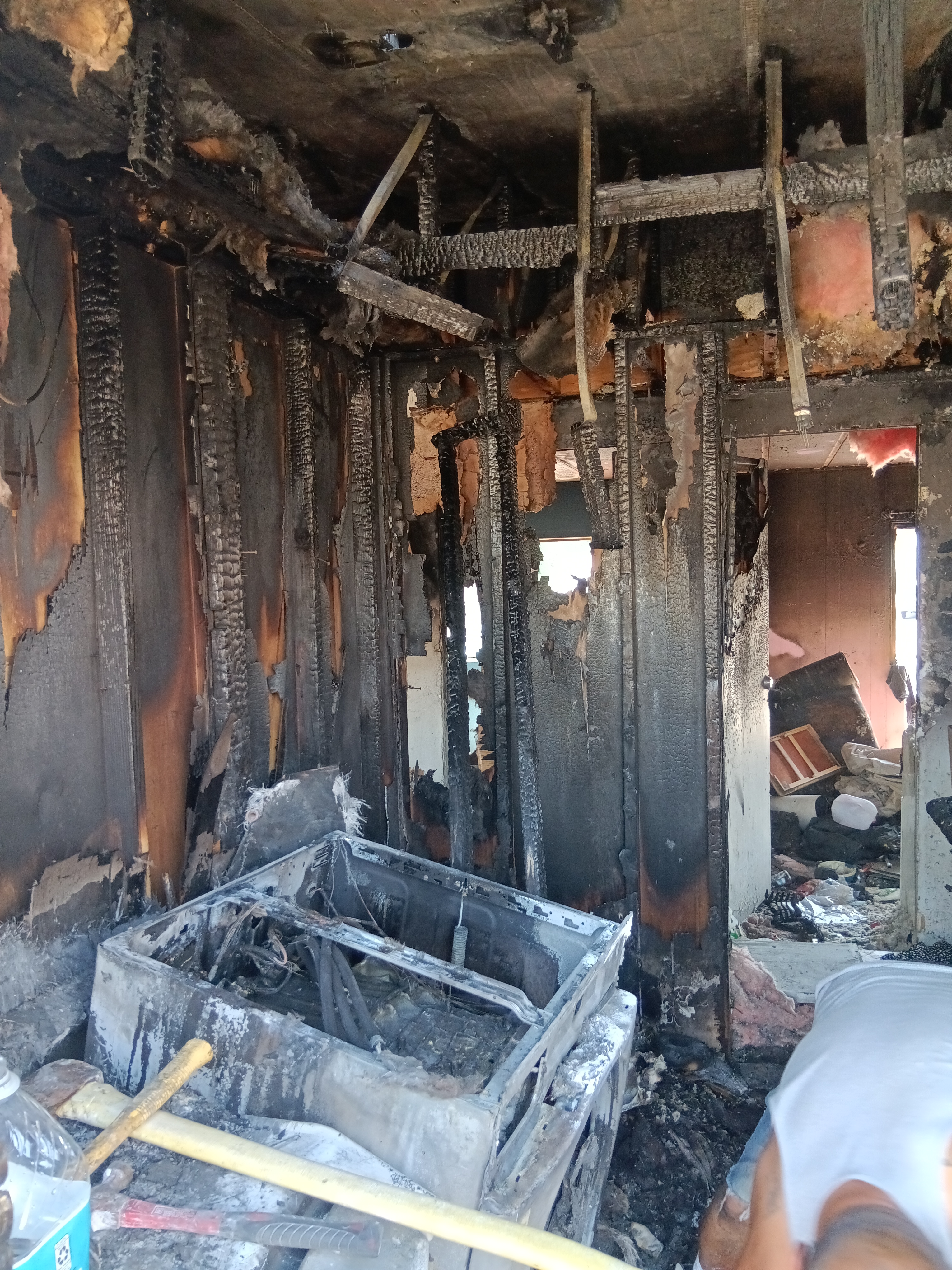 Lost everything in house fire now starting over campaign photo, 2 of 9