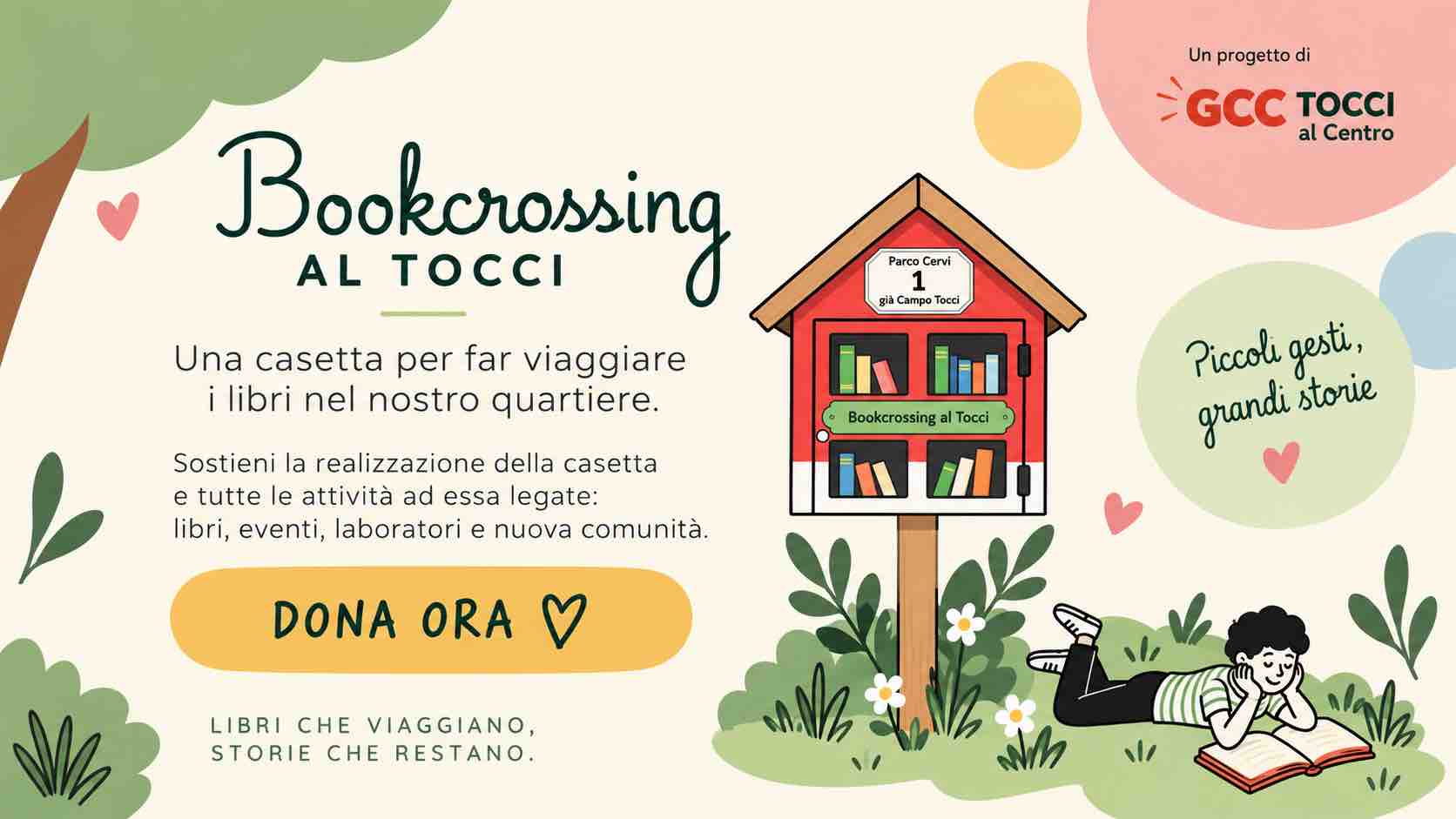 Bookcrossing al Tocci campaign photo, 2 of 4