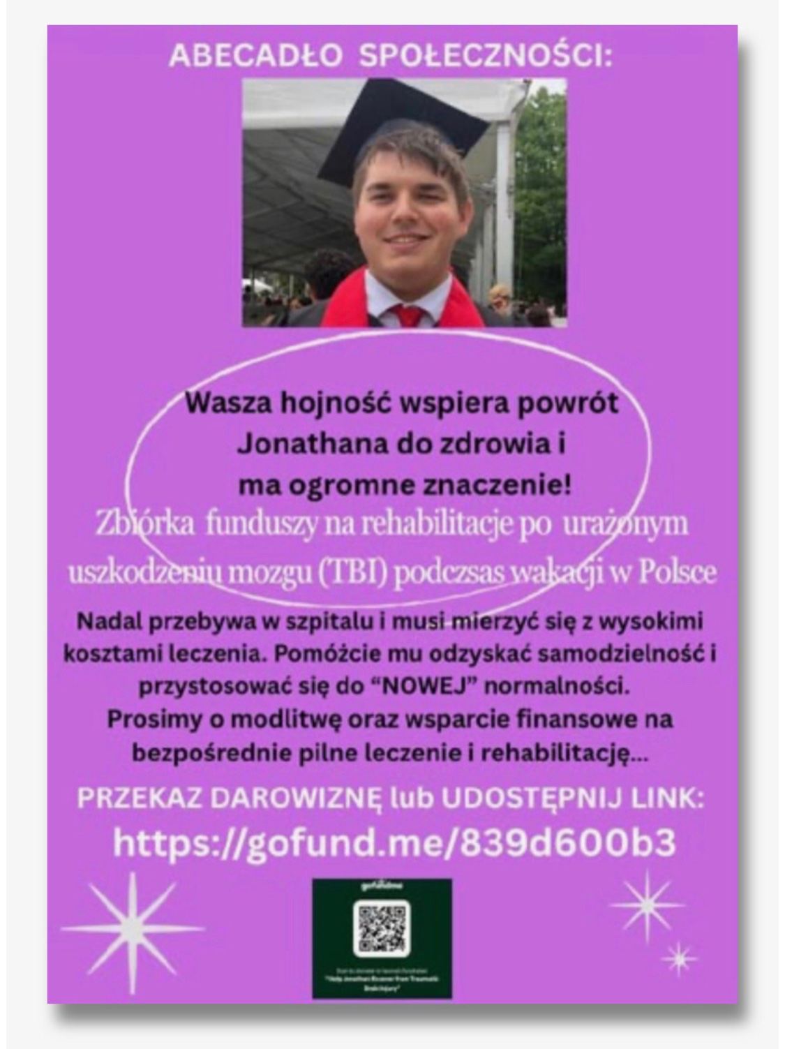 Help Jonathan Recover from Traumatic Brain Injury campaign photo, 2 of 8
