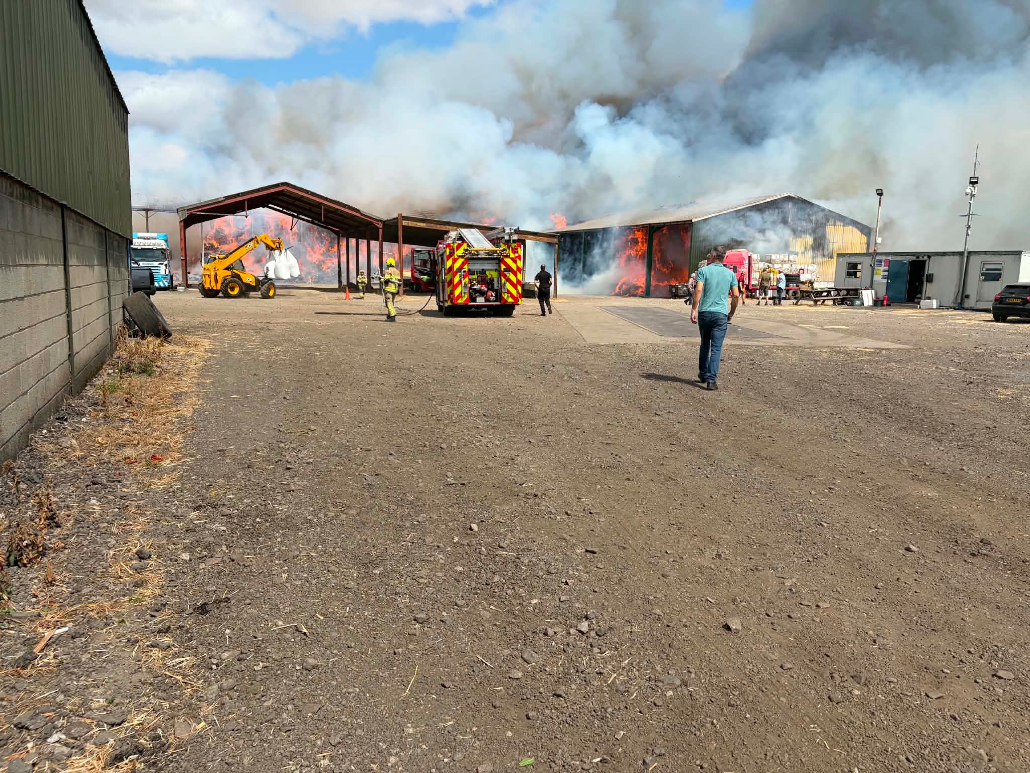 The Waite family after the fire campaign photo, 6 of 8