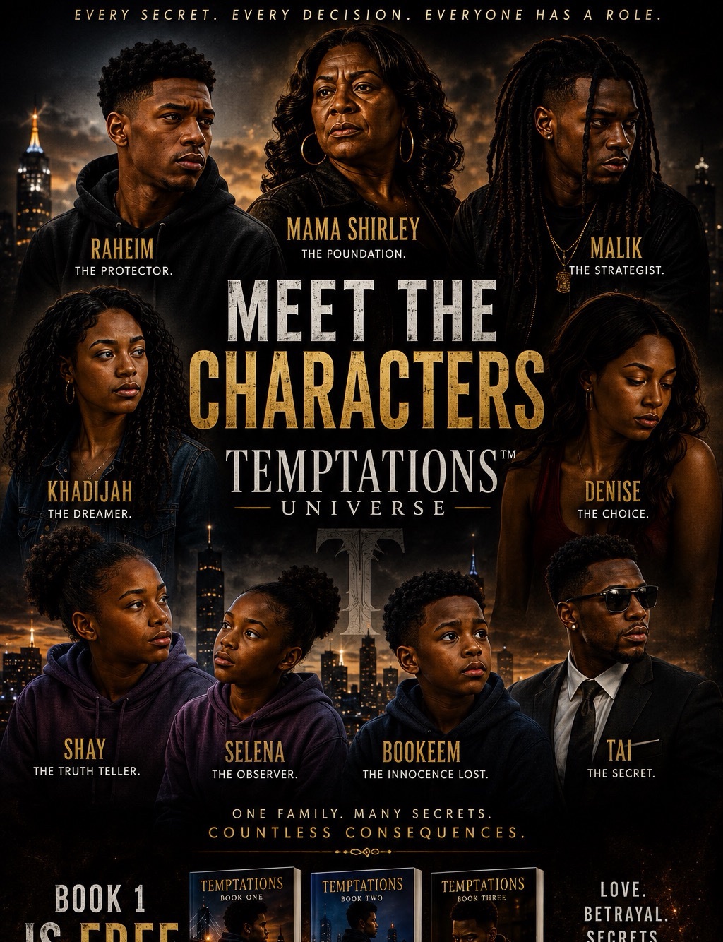 Help Bring TEMPTATIONS™ to the Screen campaign photo, 5 of 8