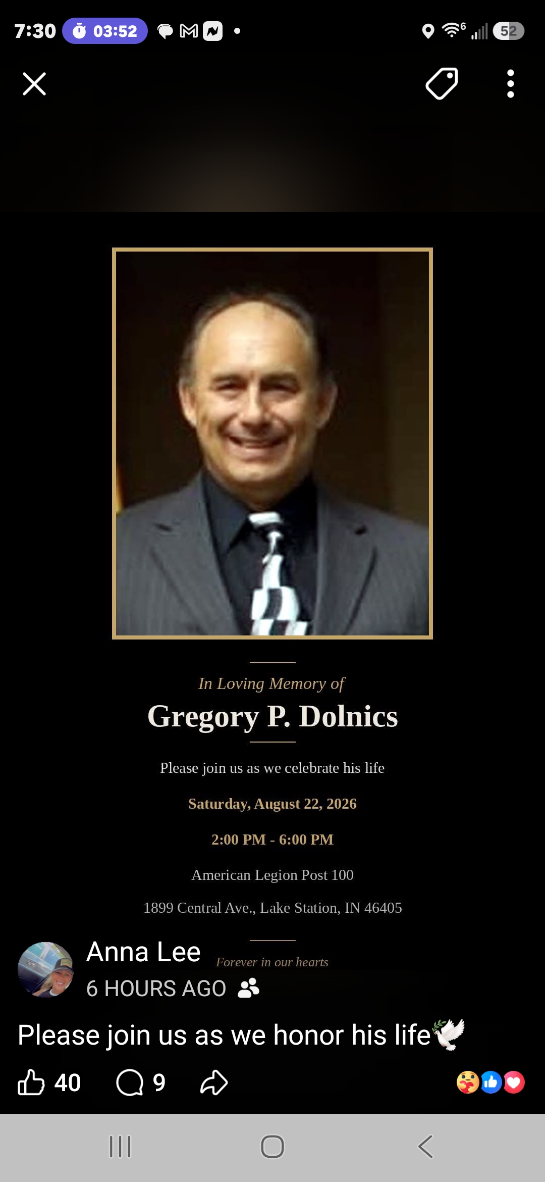 Help Us Say Goodbye to My Father campaign photo, 7 of 10