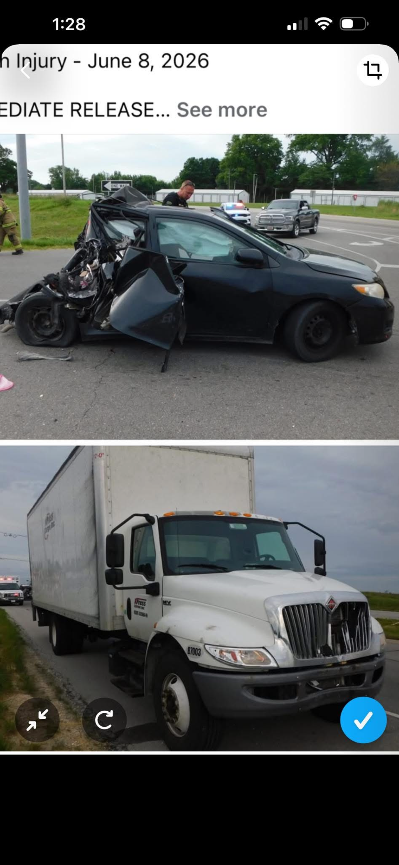 Help My Sister Recovery after car accident campaign photo, 2 of 6