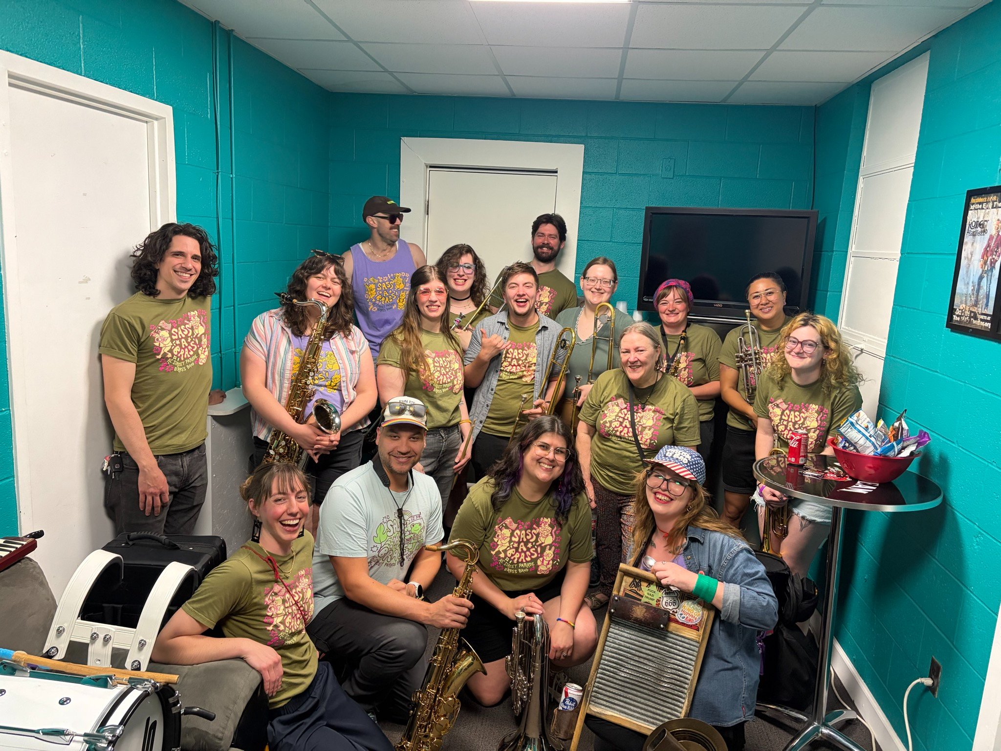 Support Sass-a-Brass’s Journey to HONK! Fest campaign photo, 2 of 6